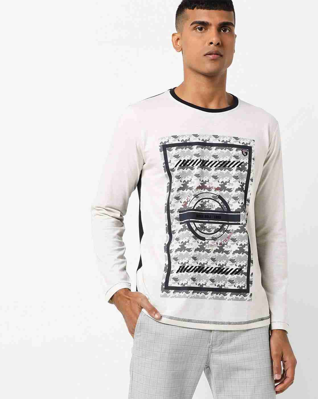 Graphic Print Crew-Neck T-shirt
