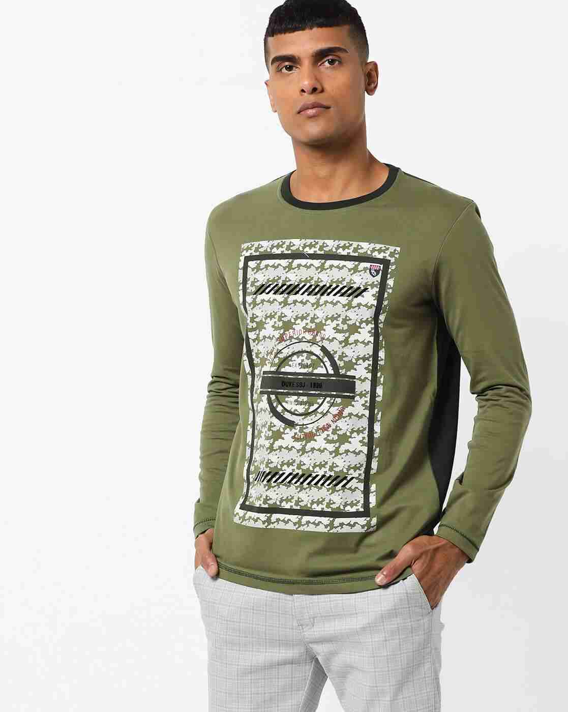DUKE | Graphic Print Crew-Neck T-shirt|0