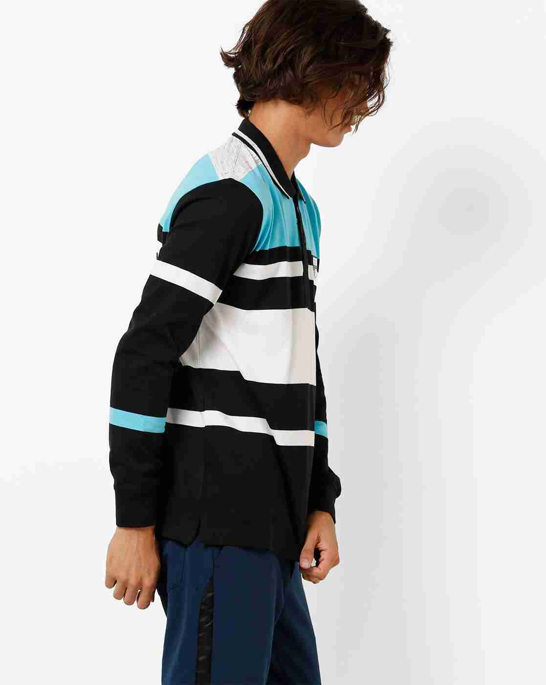 DUKE | Colourblock Polo T-shirt with Contrast Yoke|1