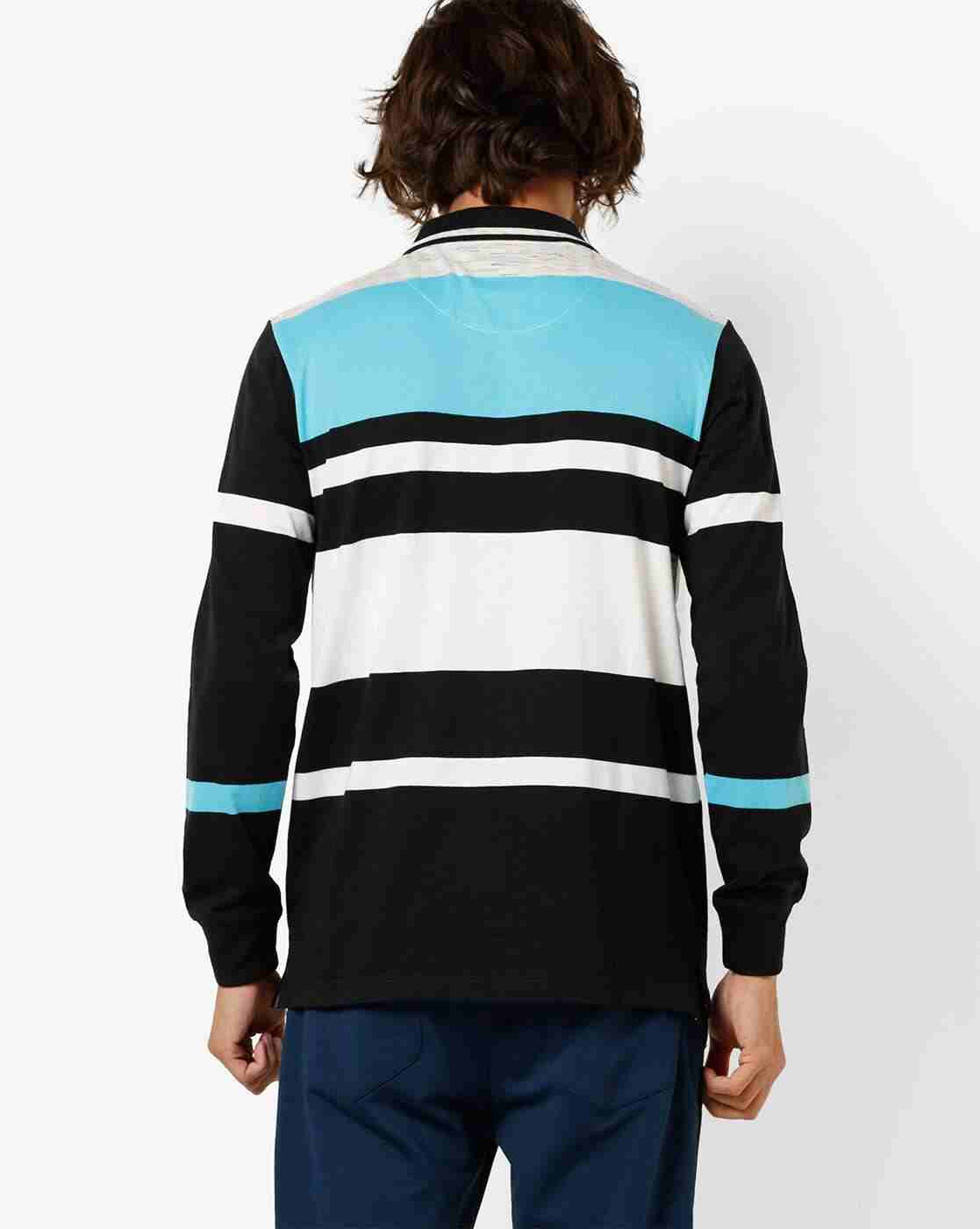 DUKE | Colourblock Polo T-shirt with Contrast Yoke|2