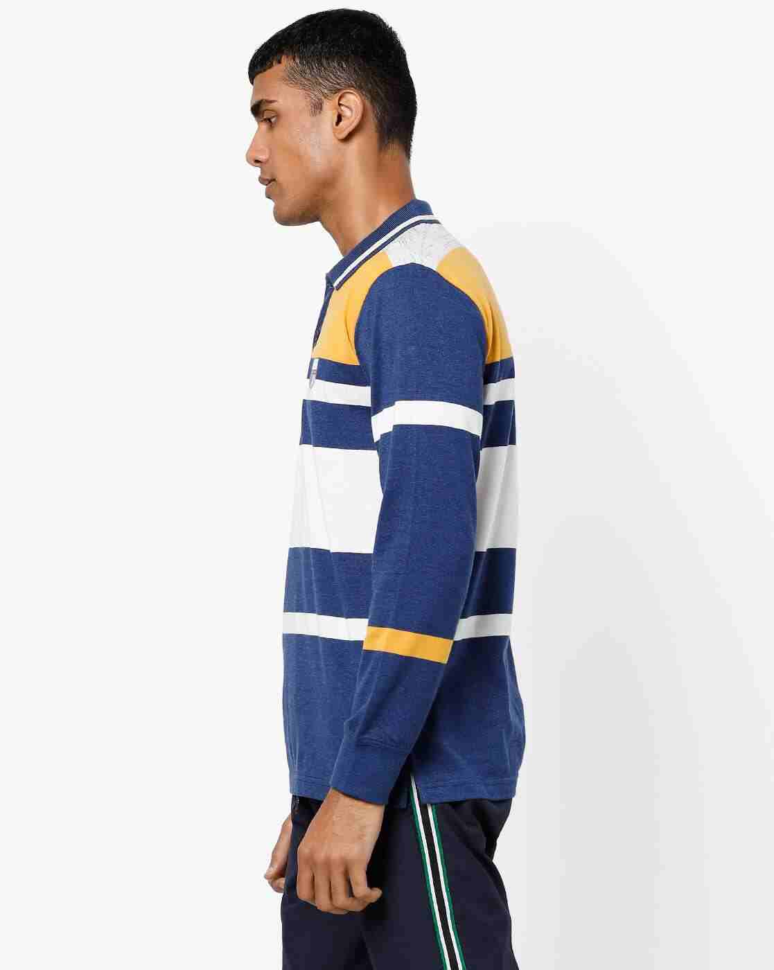 DUKE | Colourblock Polo T-shirt with Contrast Yoke|1