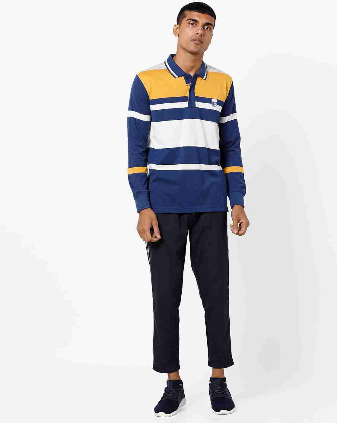 DUKE | Colourblock Polo T-shirt with Contrast Yoke|3