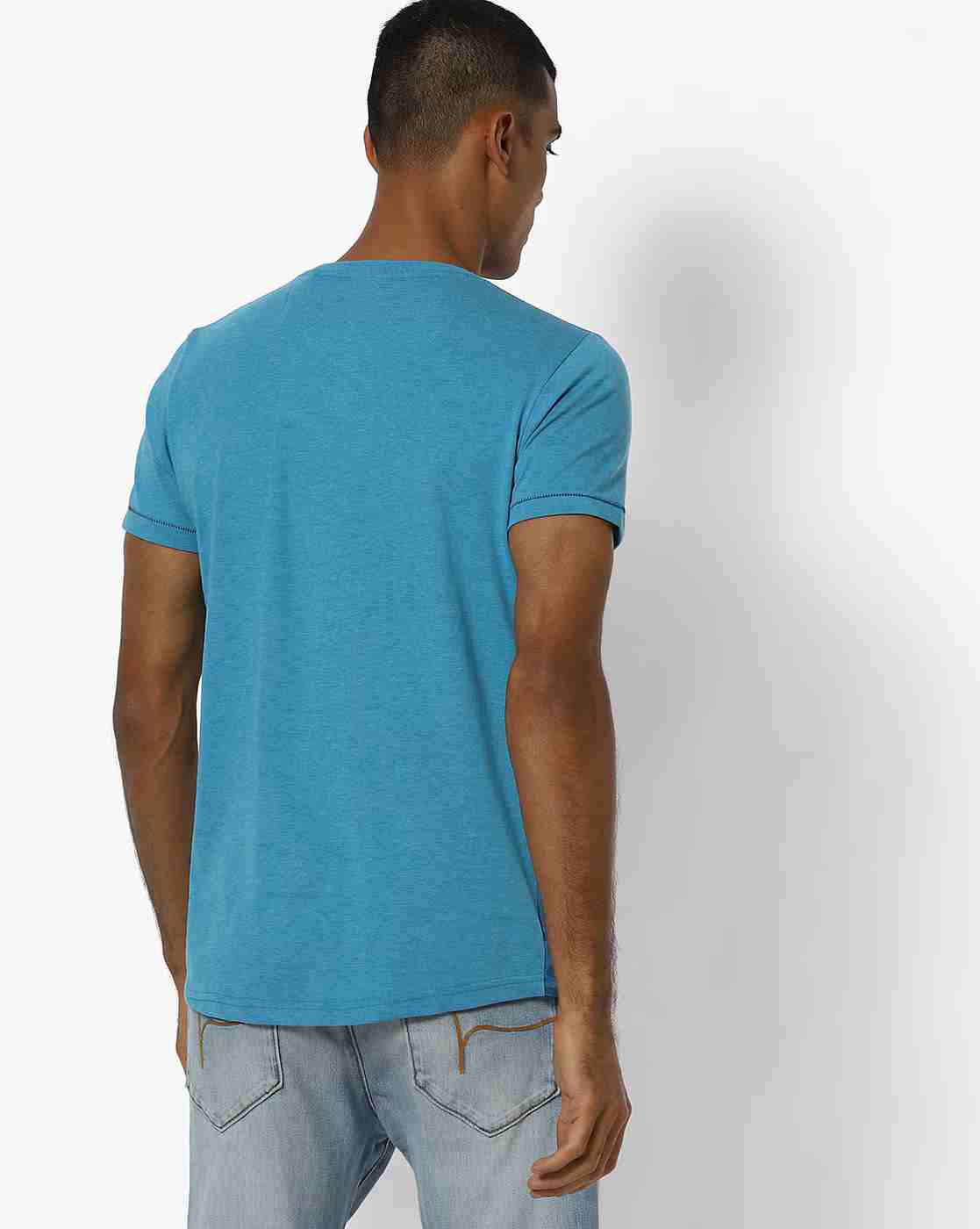 DUKE | Camouflage Print Slim Fit Crew-Neck T-shirt|2
