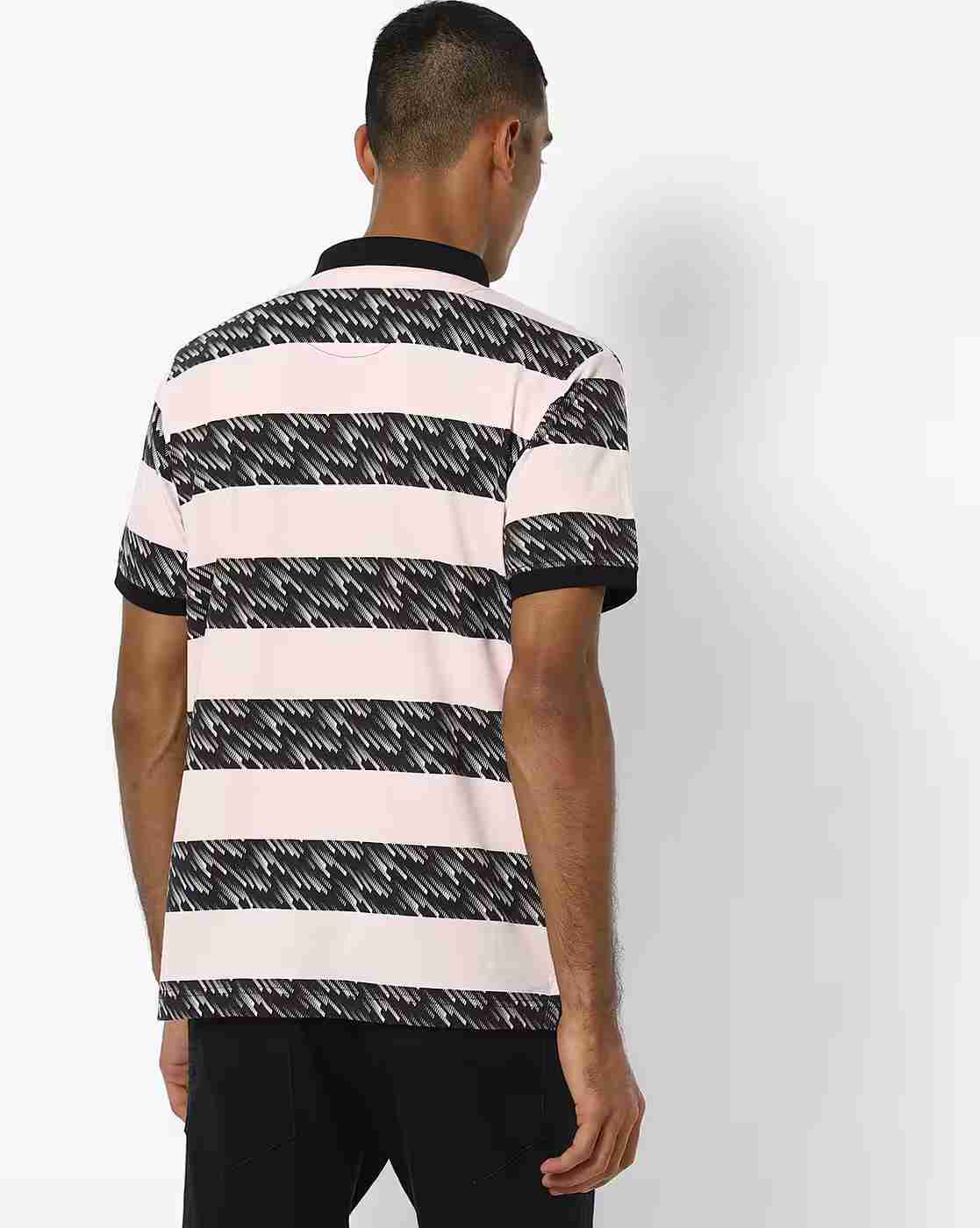 DUKE | Striped Slim Fit Polo T-shirt|2