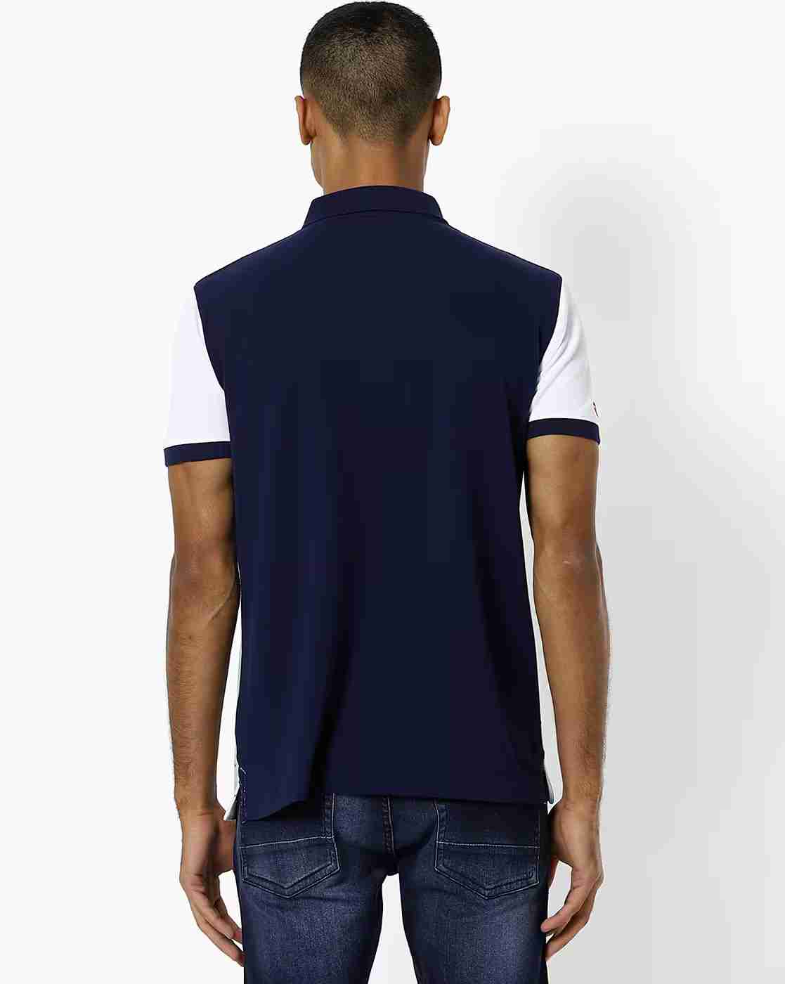 DUKE | Colourblock Slim Fit Polo T-shirt|2