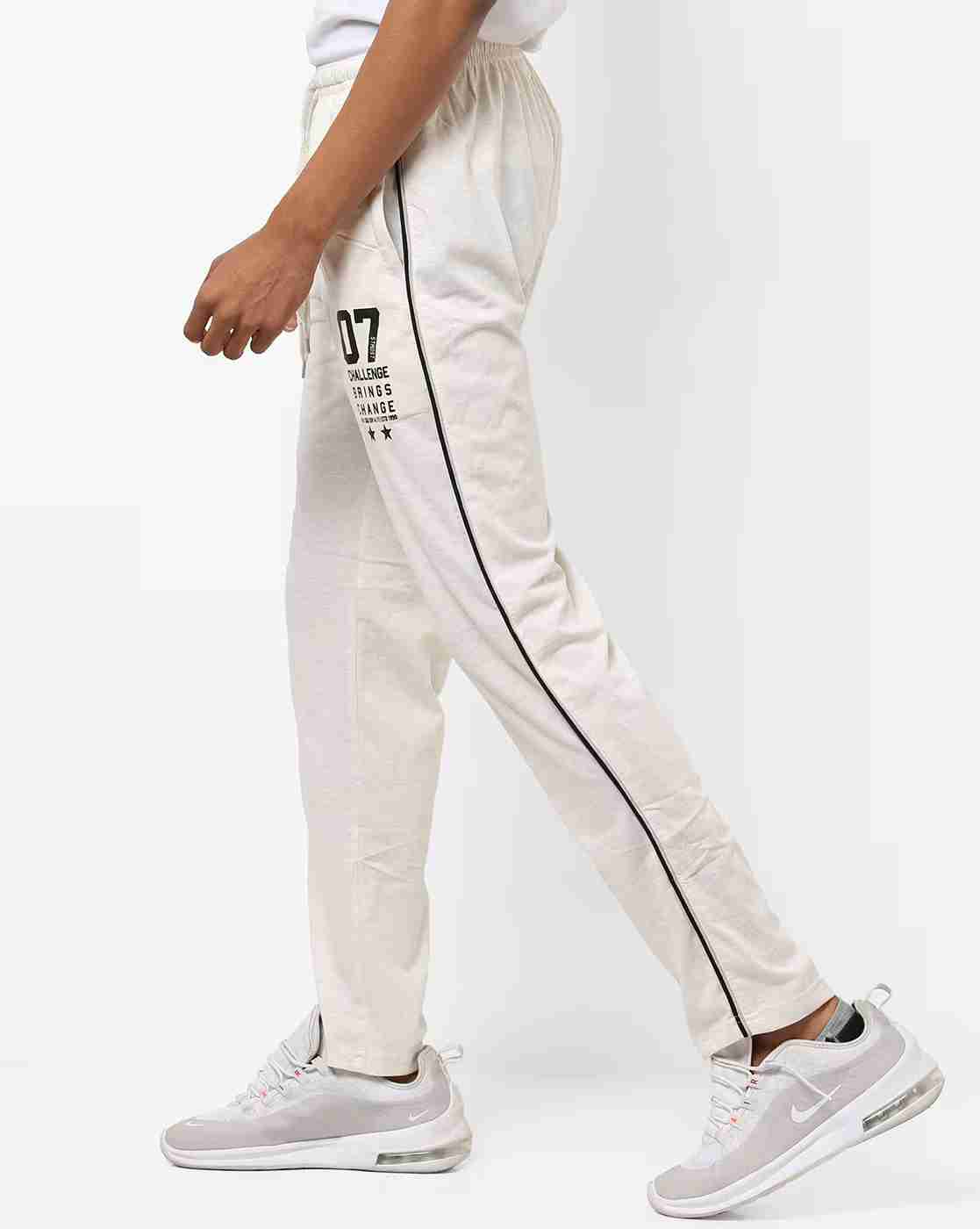 DUKE | Mid-Rise Track Pants with Insert Pockets|1