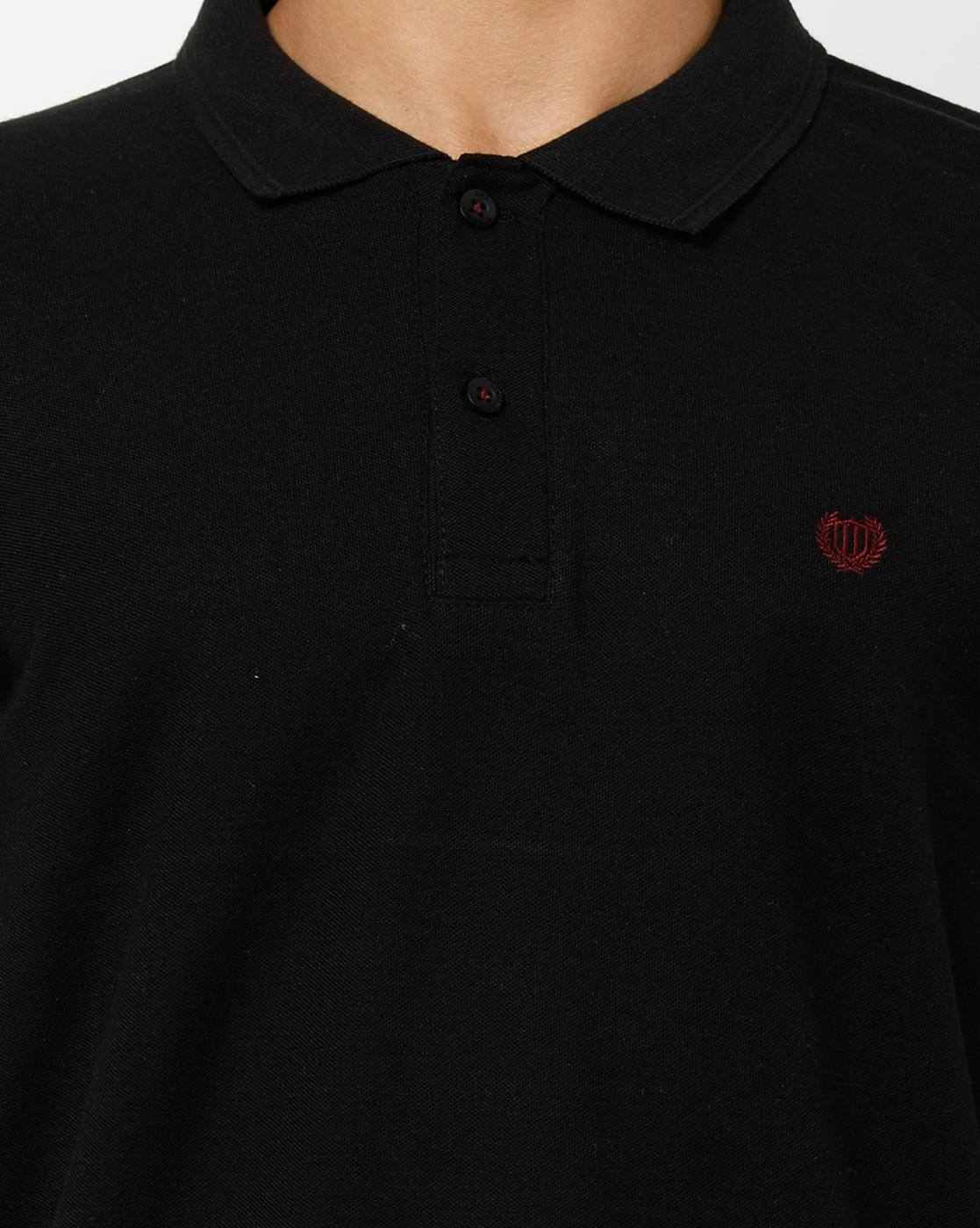 DUKE | Slim Fit Polo T-shirt with Vented Hemline|4