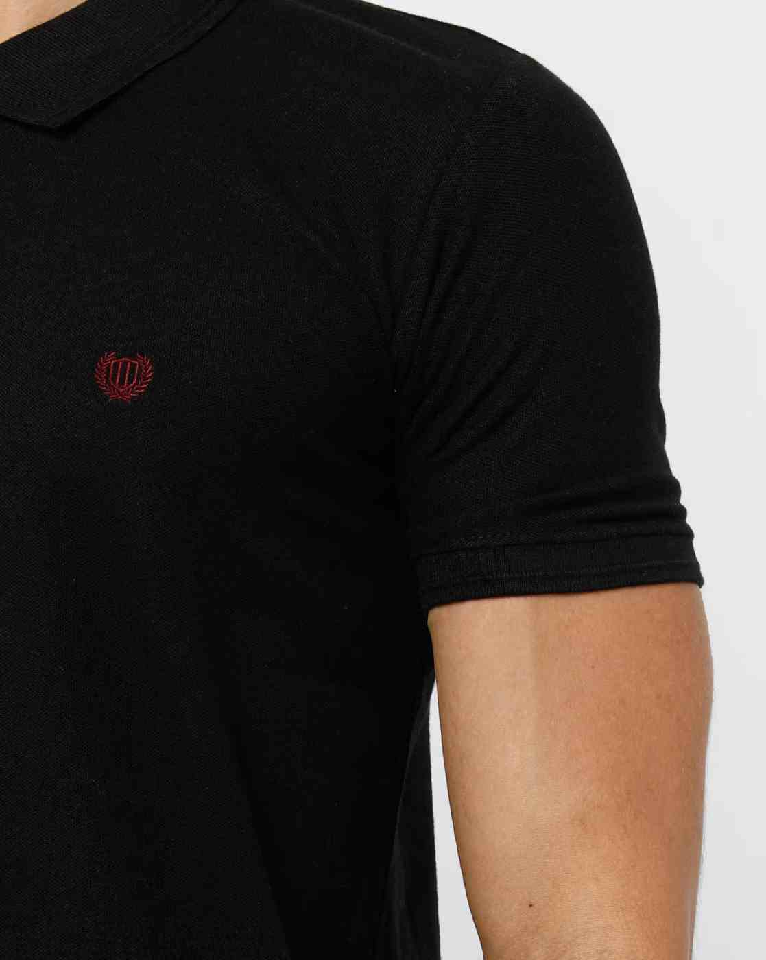 DUKE | Slim Fit Polo T-shirt with Vented Hemline|5