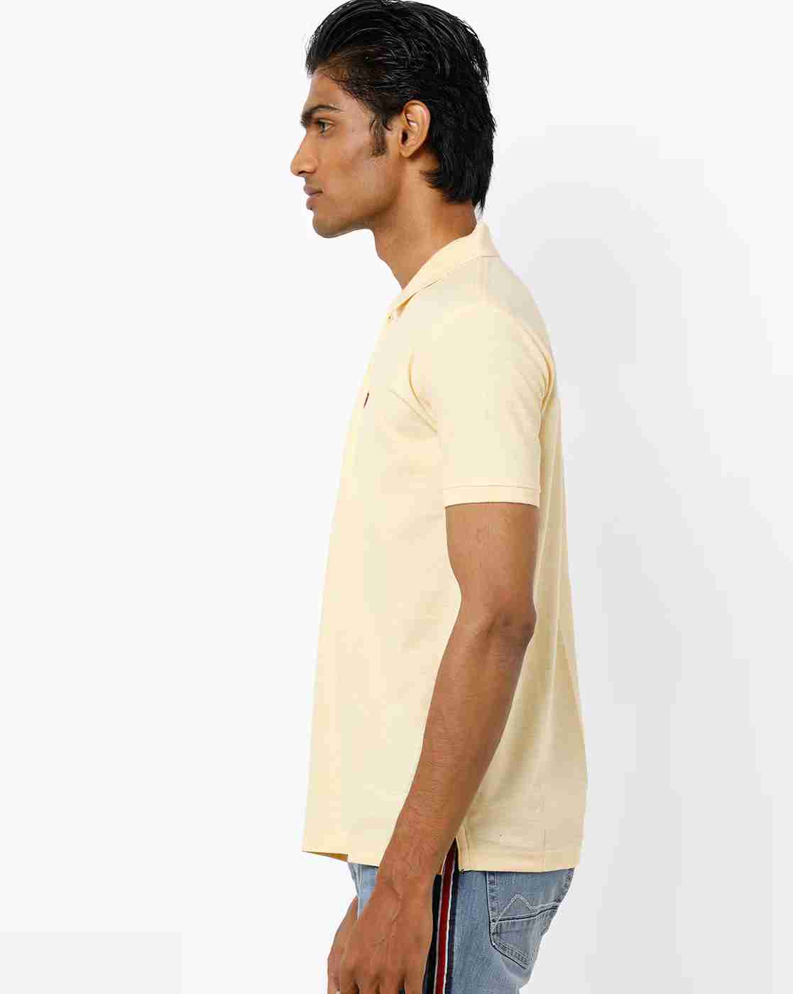 DUKE | Slim Fit Polo T-shirt with Vented Hemline|1