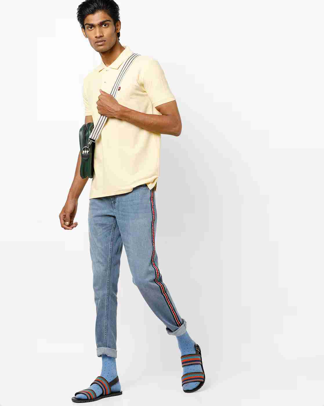 DUKE | Slim Fit Polo T-shirt with Vented Hemline|3