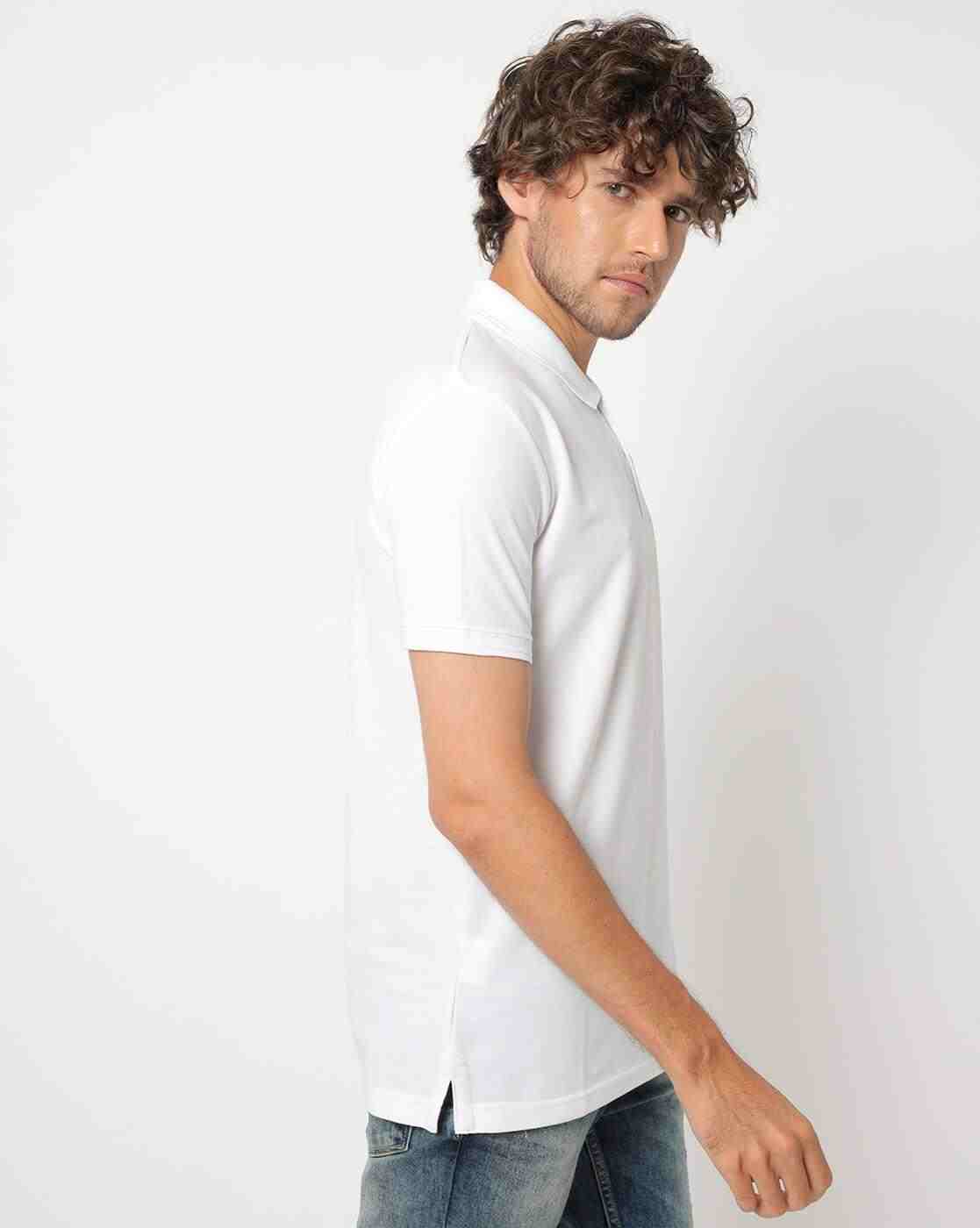 DUKE | Slim Fit Polo T-shirt with Vented Hemline|1