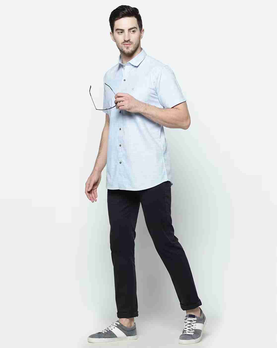 DUKE | Slim Fit Shirt with Patch Pocket|4