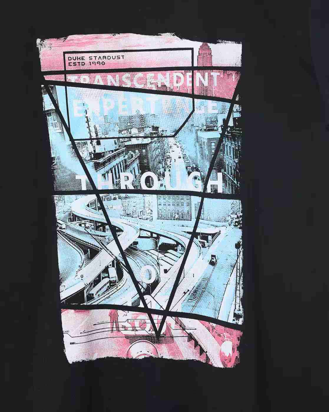 DUKE | Slim Fit Graphic Print Crew-Neck T-shirt|2