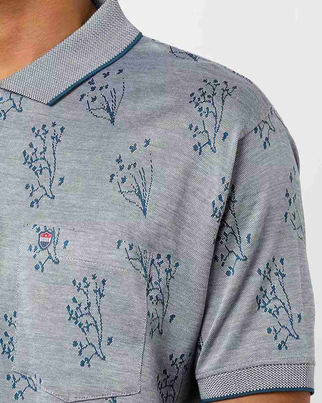DUKE | Printed Polo T-shirt with Patch Pocket|3