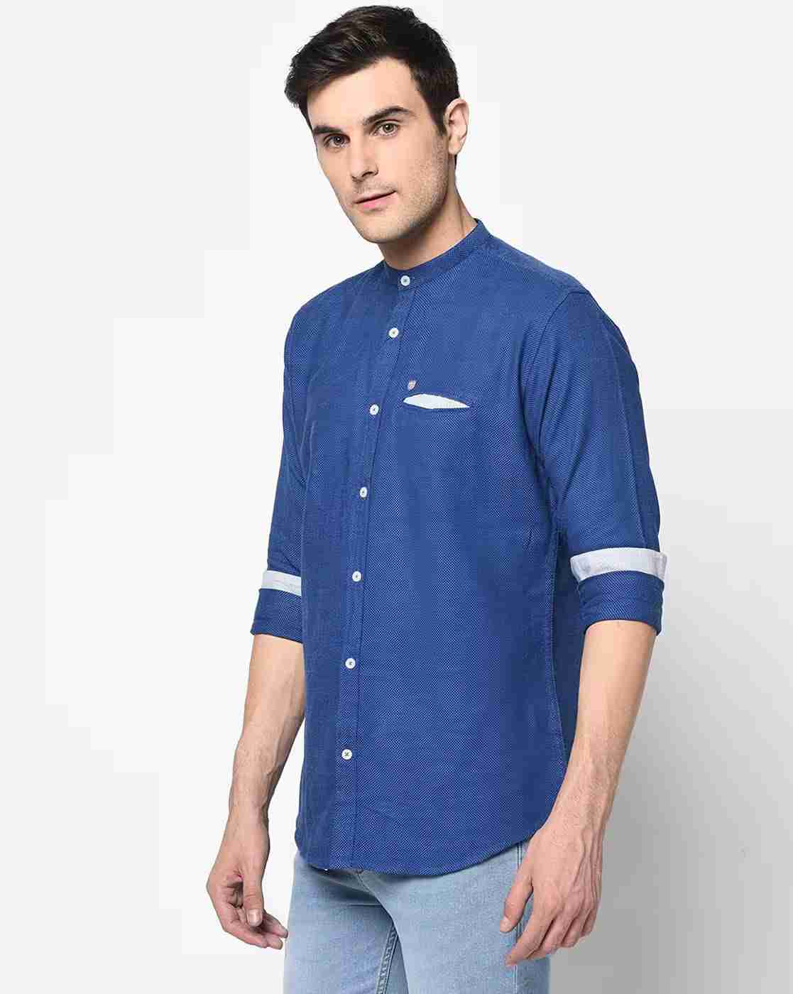 DUKE | Slim Fit Shirt with Welt Pocket|1