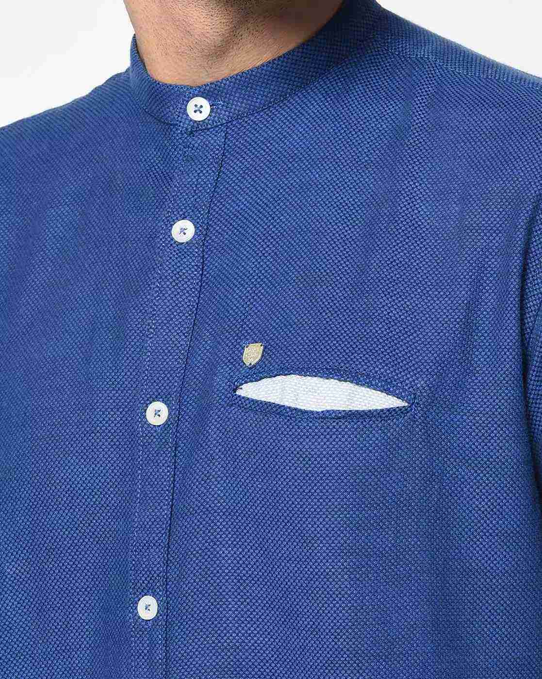 DUKE | Slim Fit Shirt with Welt Pocket|7