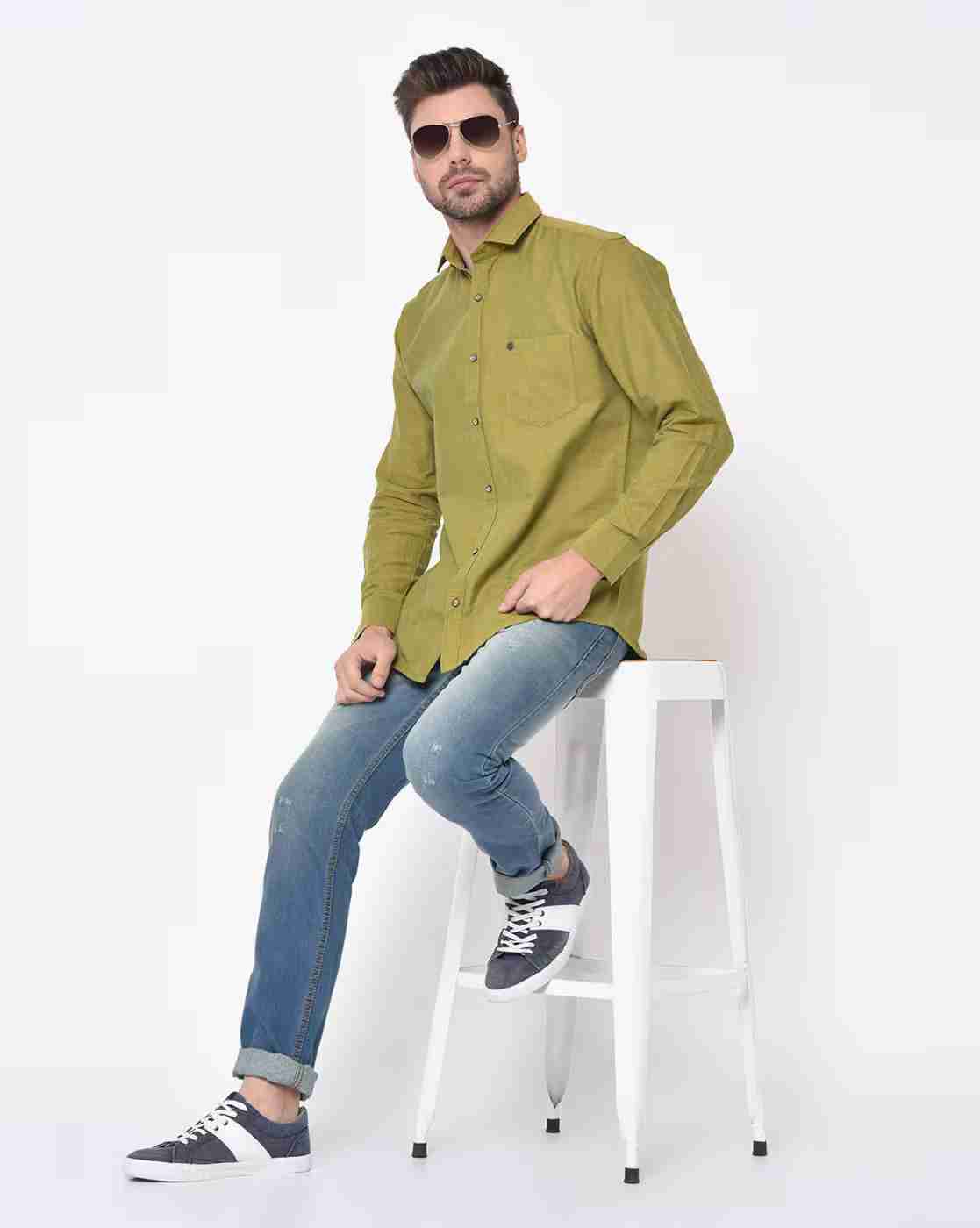 DUKE | Slim Fit Shirt with Patch Pocket|5