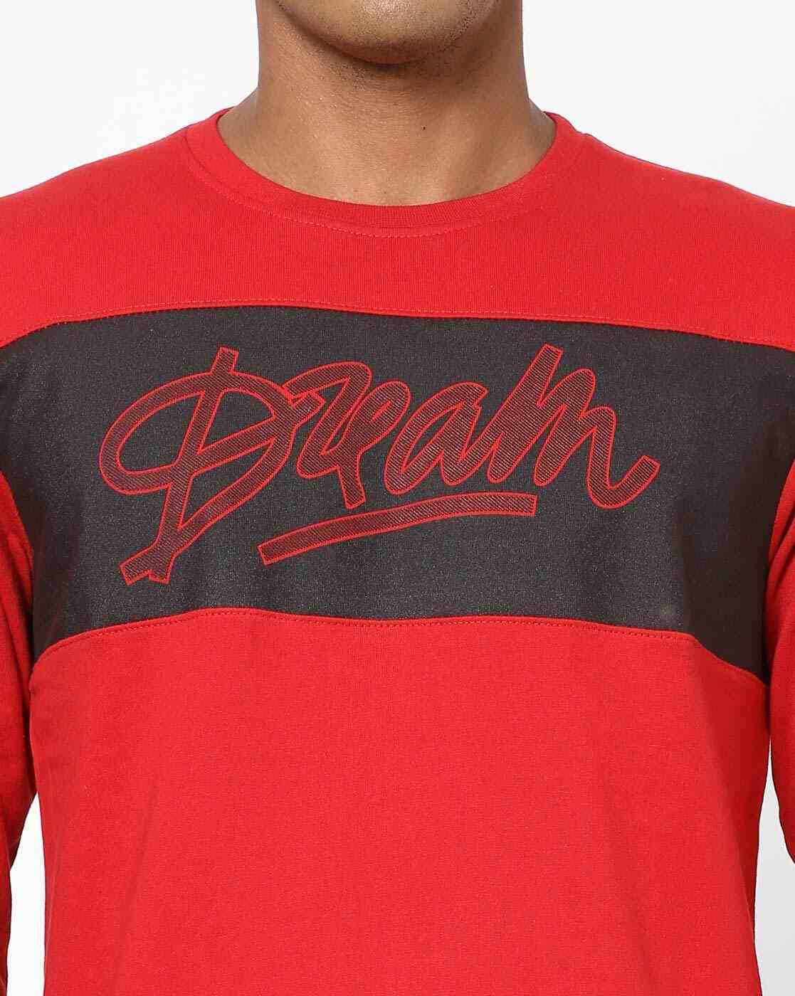 DUKE | Colourblock Crew-Neck T-shirt with Contrast Taping|3