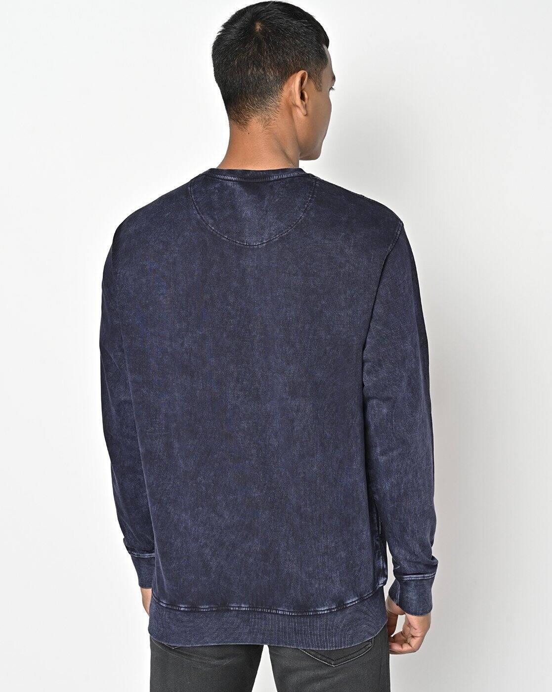 DUKE | Typographic Print Crew-Neck Sweatshirt|2