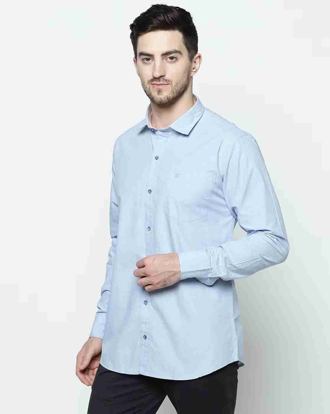 DUKE | Slim Fit Shirt with Patch Pocket|1