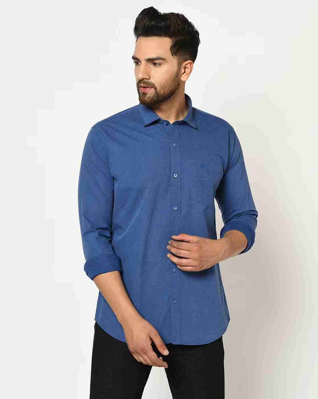 DUKE | Slim Fit Shirt with Patch Pocket|0