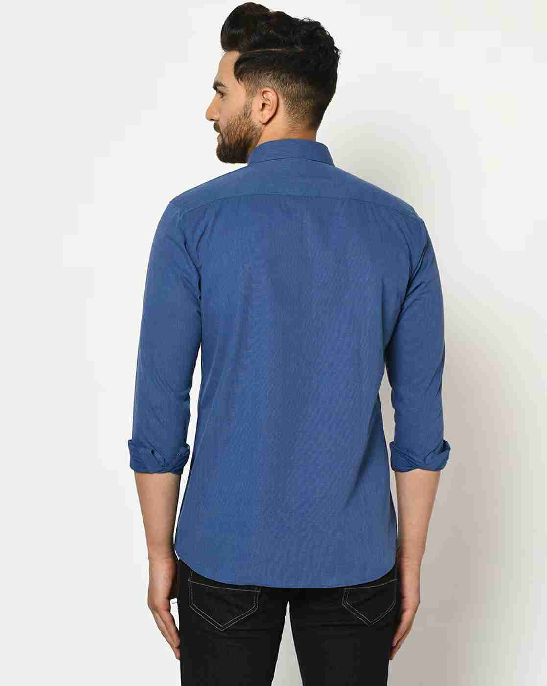 DUKE | Slim Fit Shirt with Patch Pocket|3