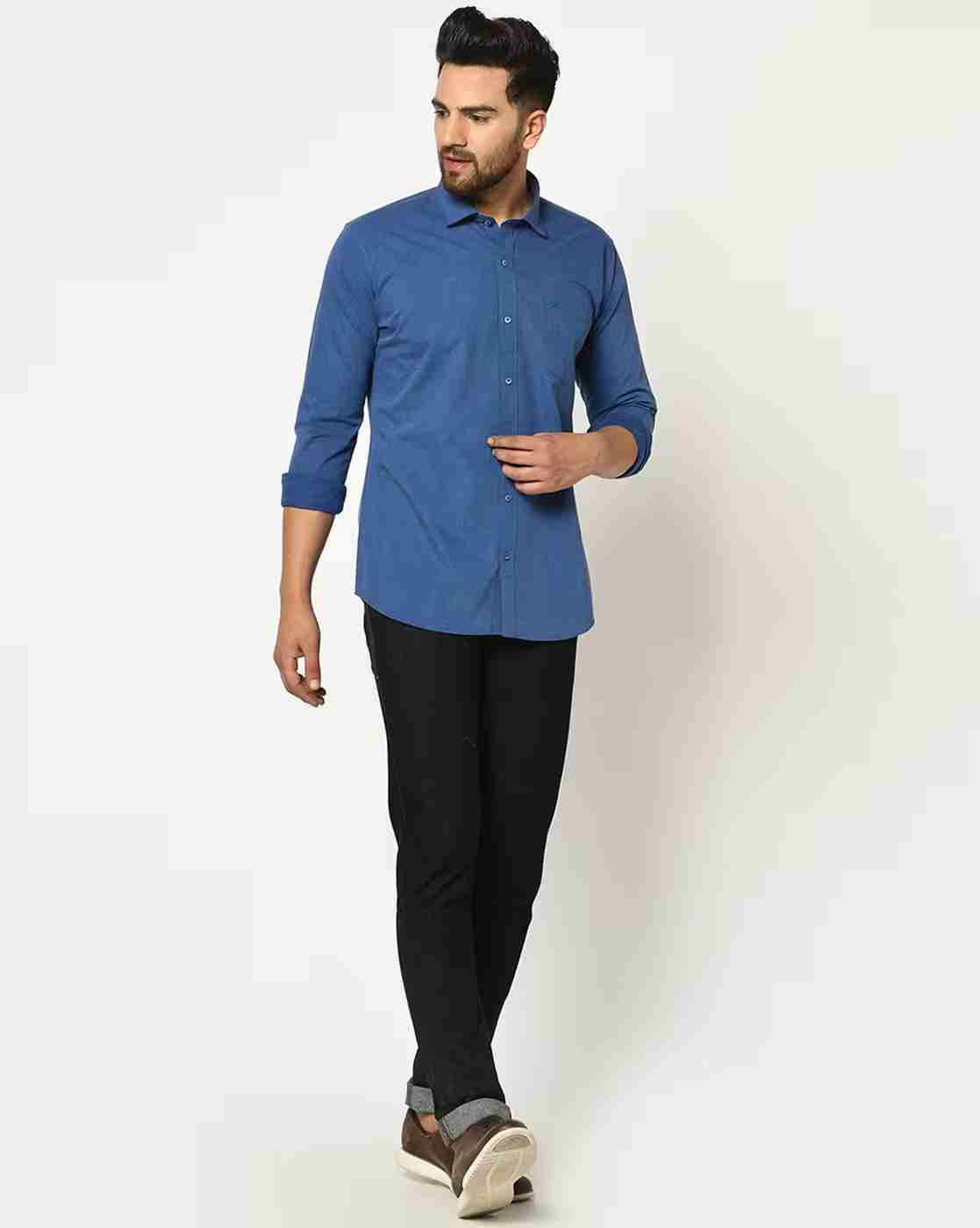 DUKE | Slim Fit Shirt with Patch Pocket|5