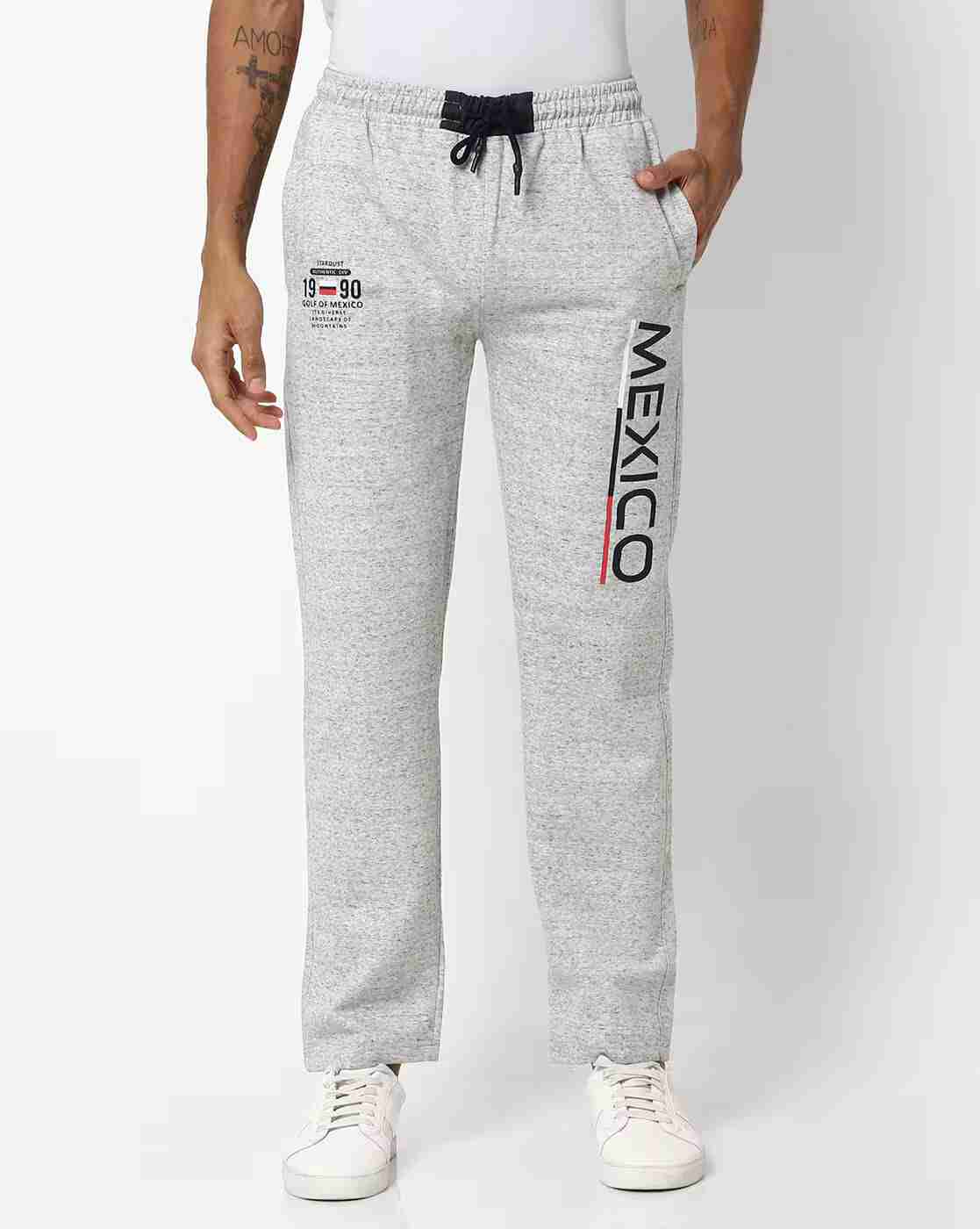 Track Pants with Drawstring Waist