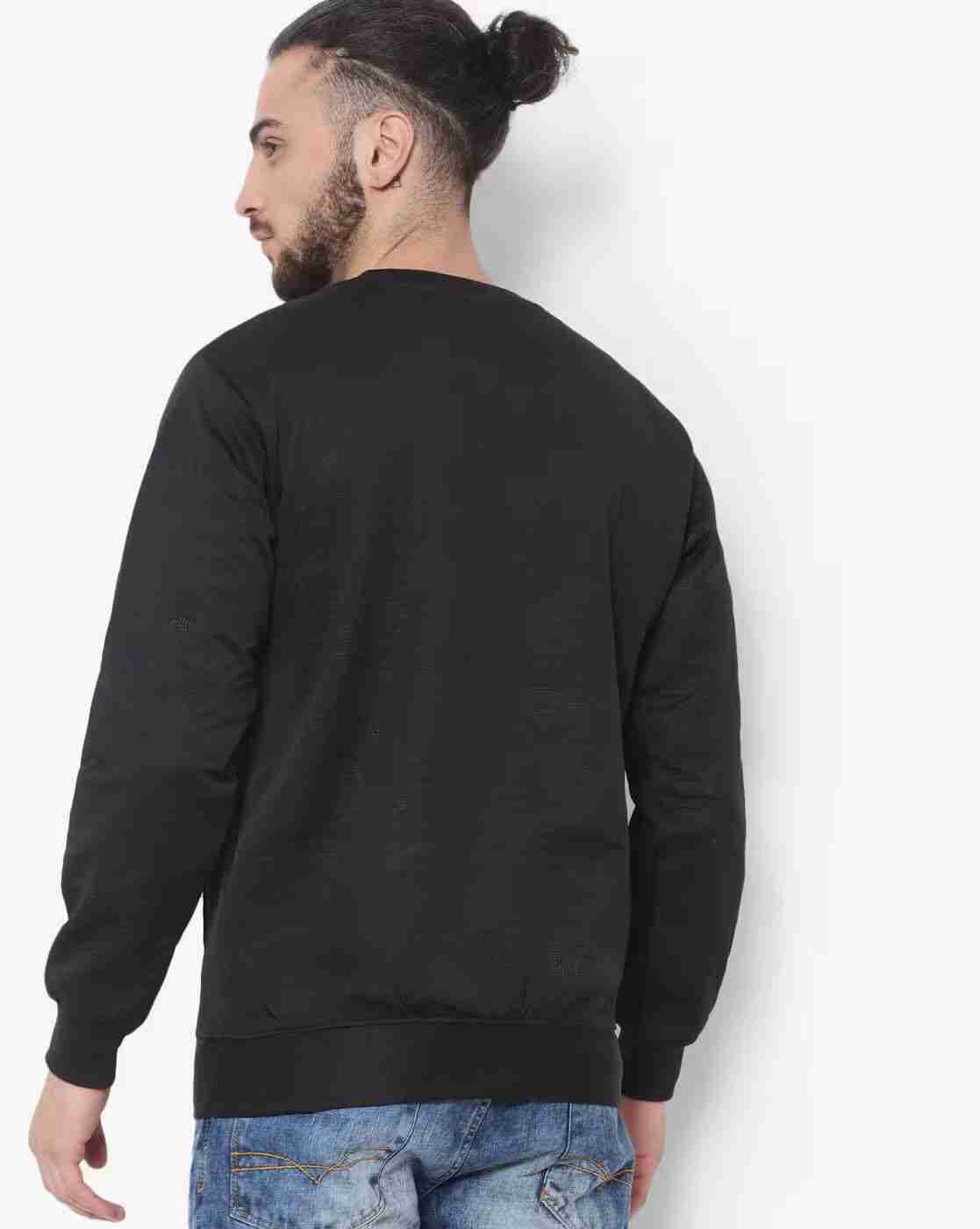 DUKE | Typographic Print Crew-Neck Sweatshirt|1