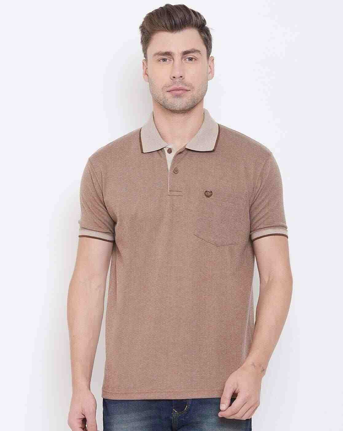 Polo T-shirt with Patch Pocket