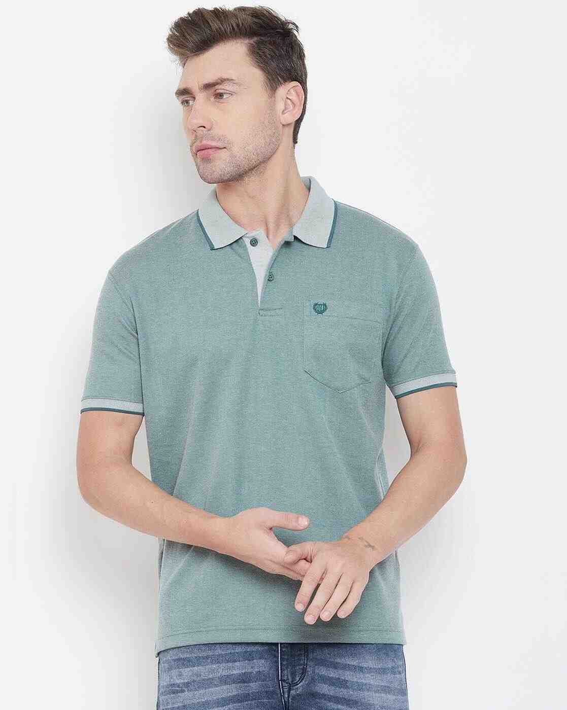 Polo T-shirt with Patch Pocket