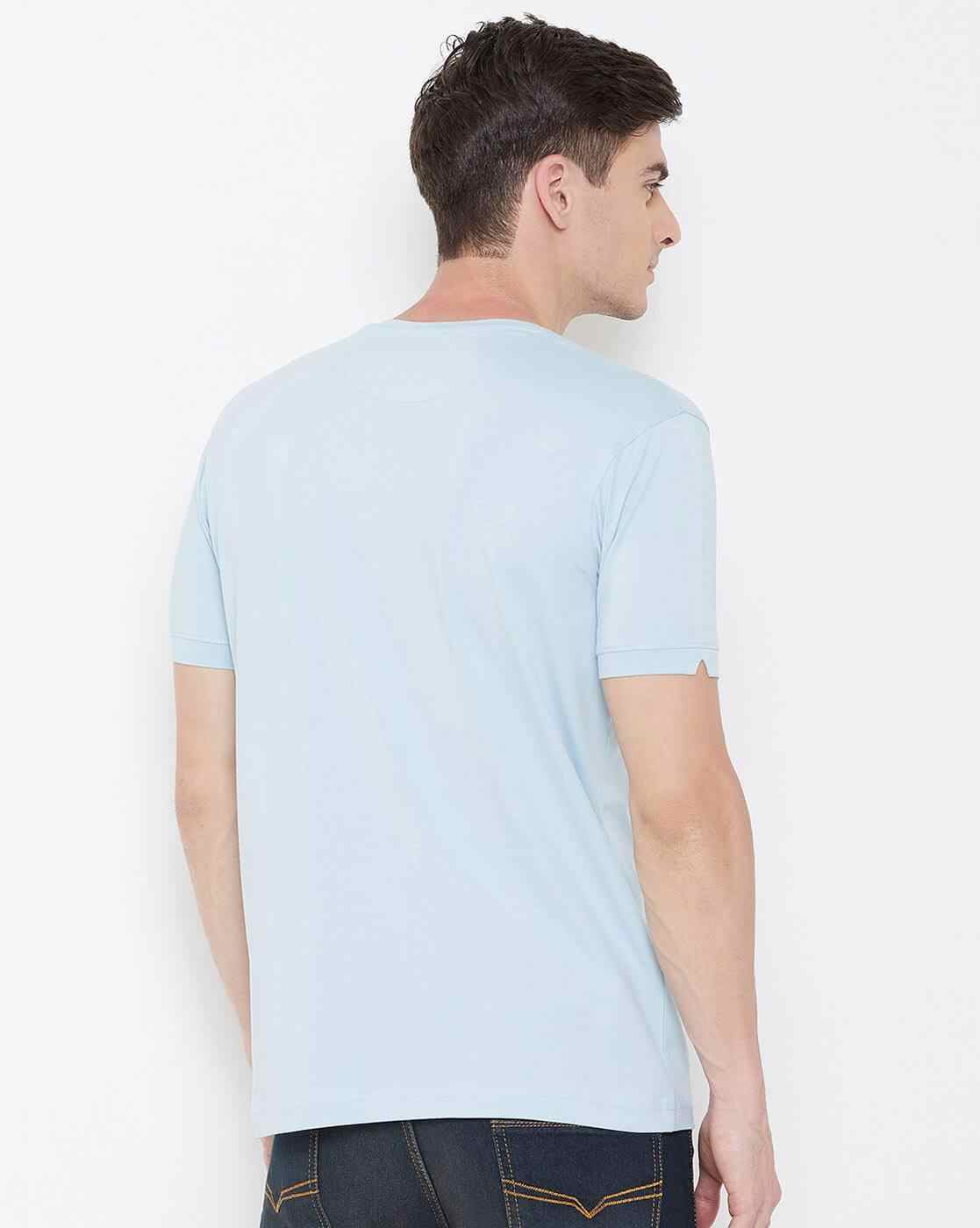 DUKE | Graphic Print Slim Fit Crew-Neck T-shirt|3