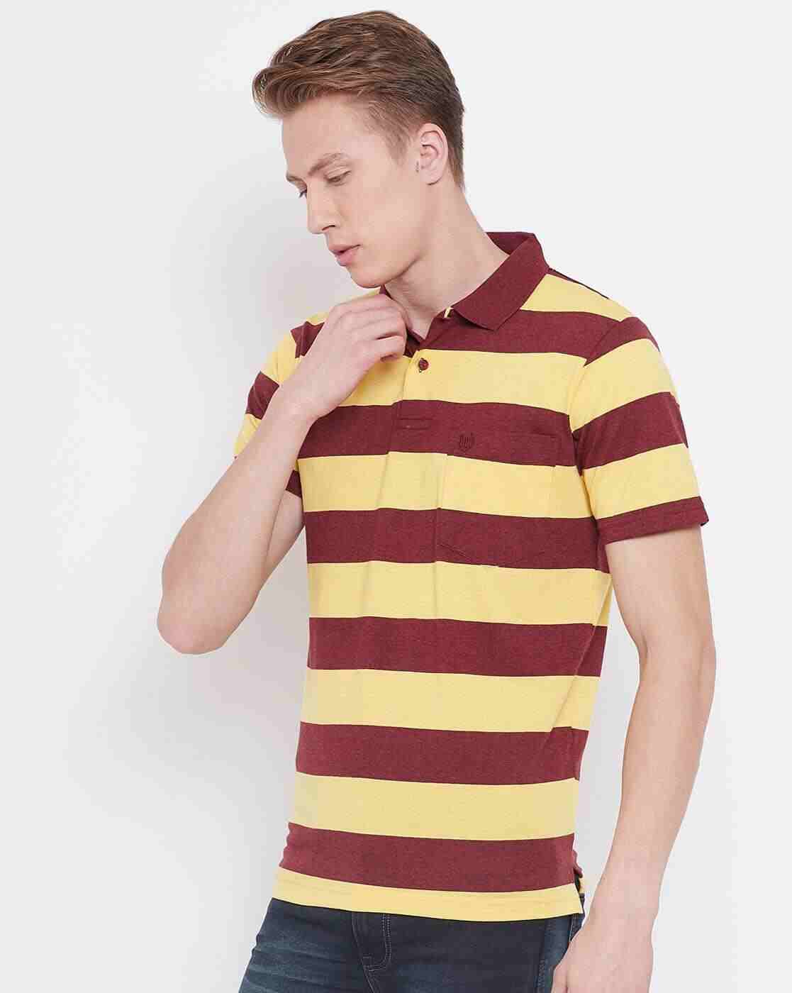 DUKE | Pack of 2 Striped Polo T-shirts|3