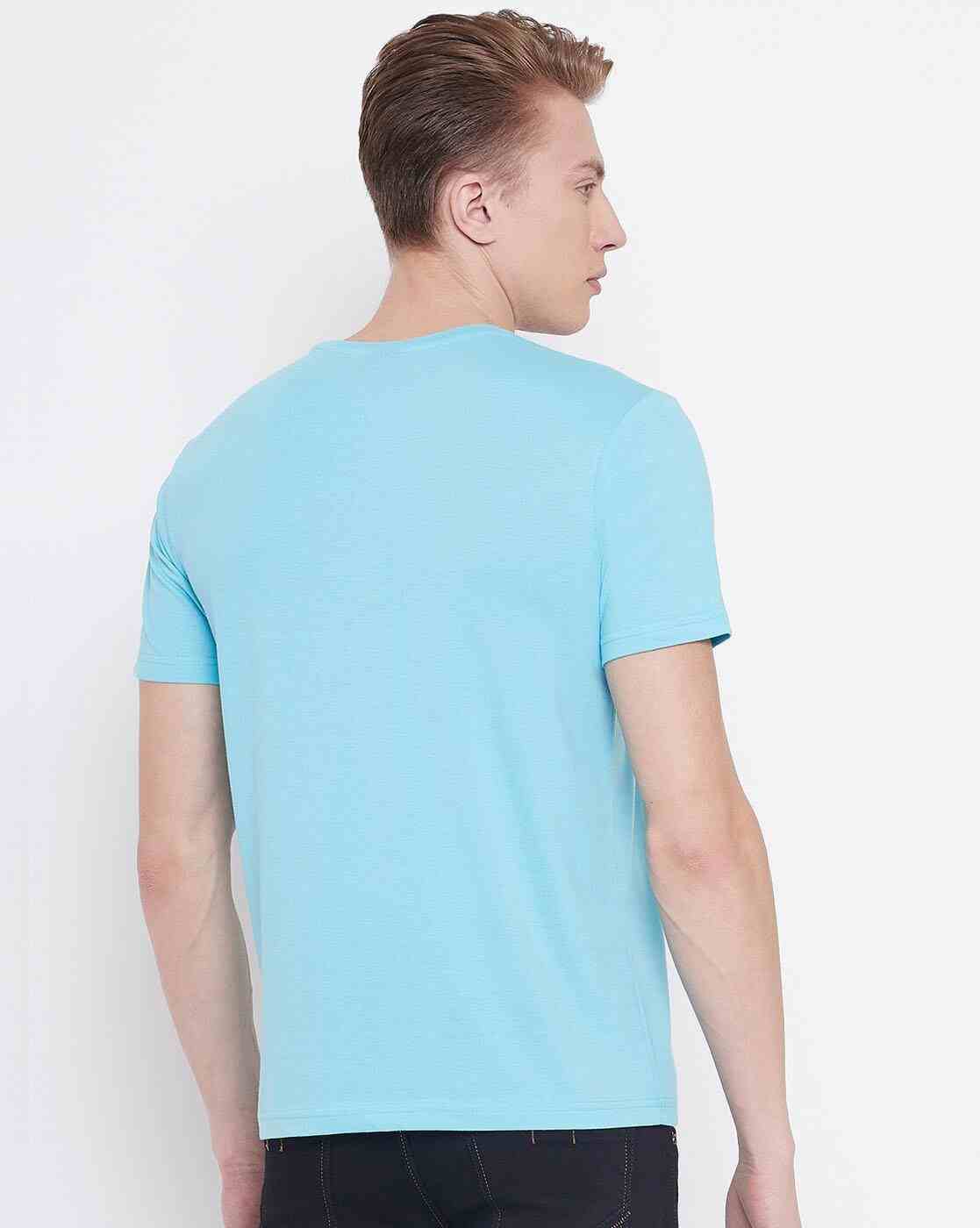 DUKE | Pack of 3 Graphic Print Crew-Neck T-shirts|5