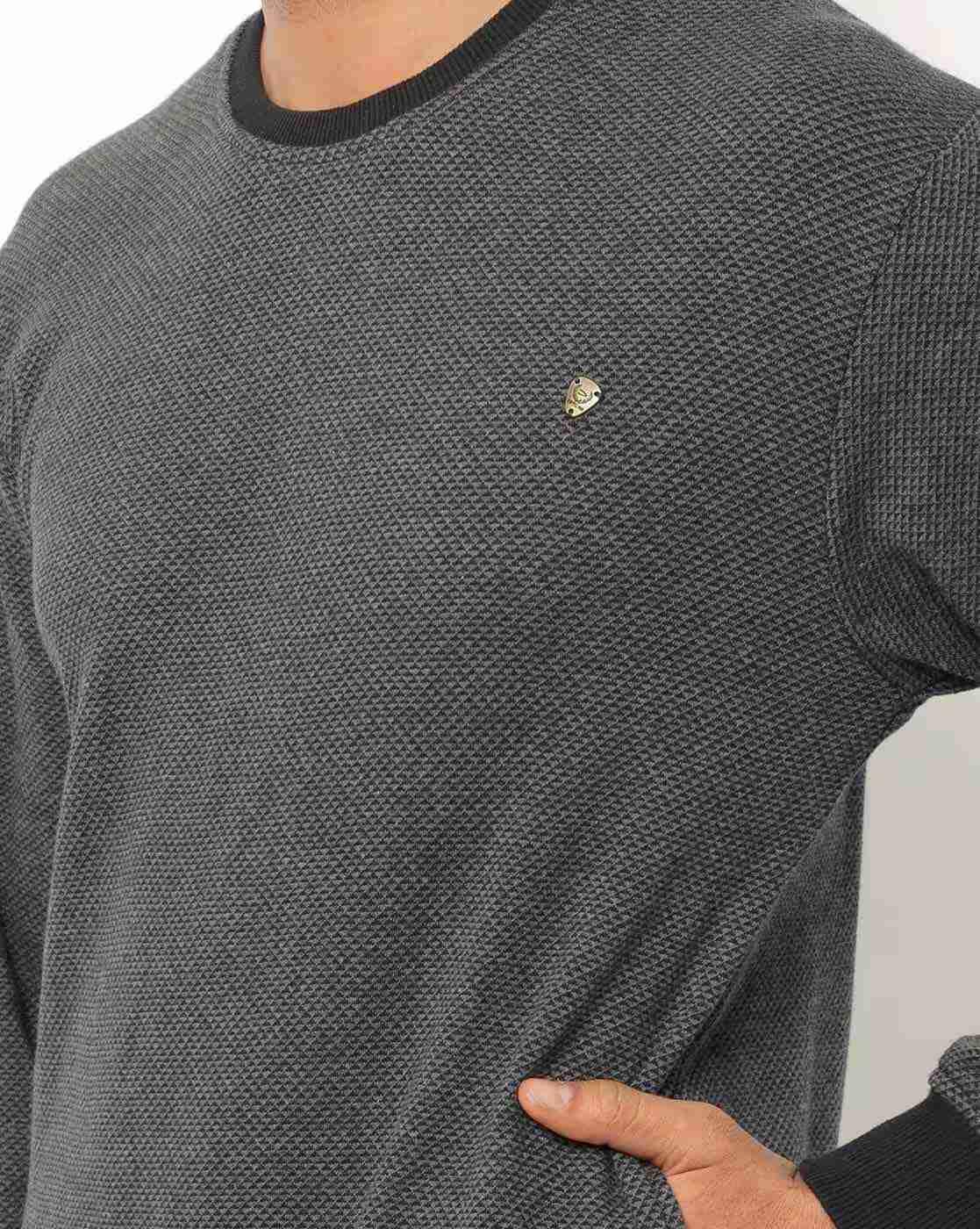DUKE | Textured Sweatshirt with Insert Pocket|2
