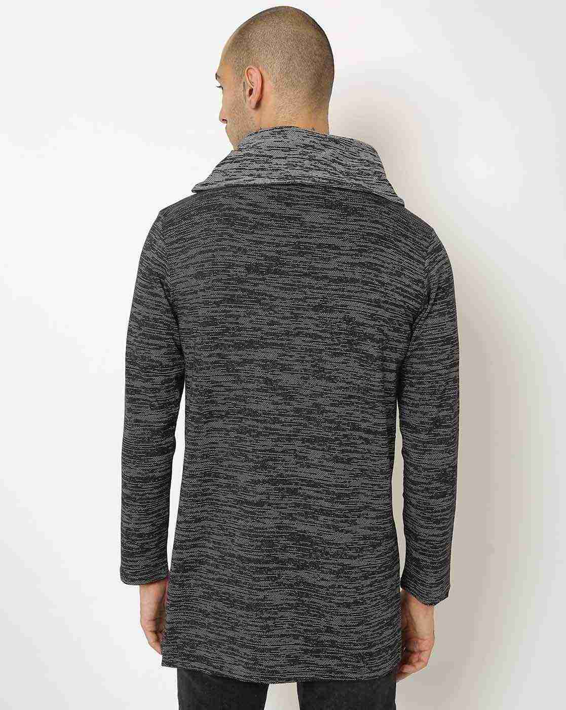 DUKE | Printed Side Zip Turtle-Neck T-shirt|1