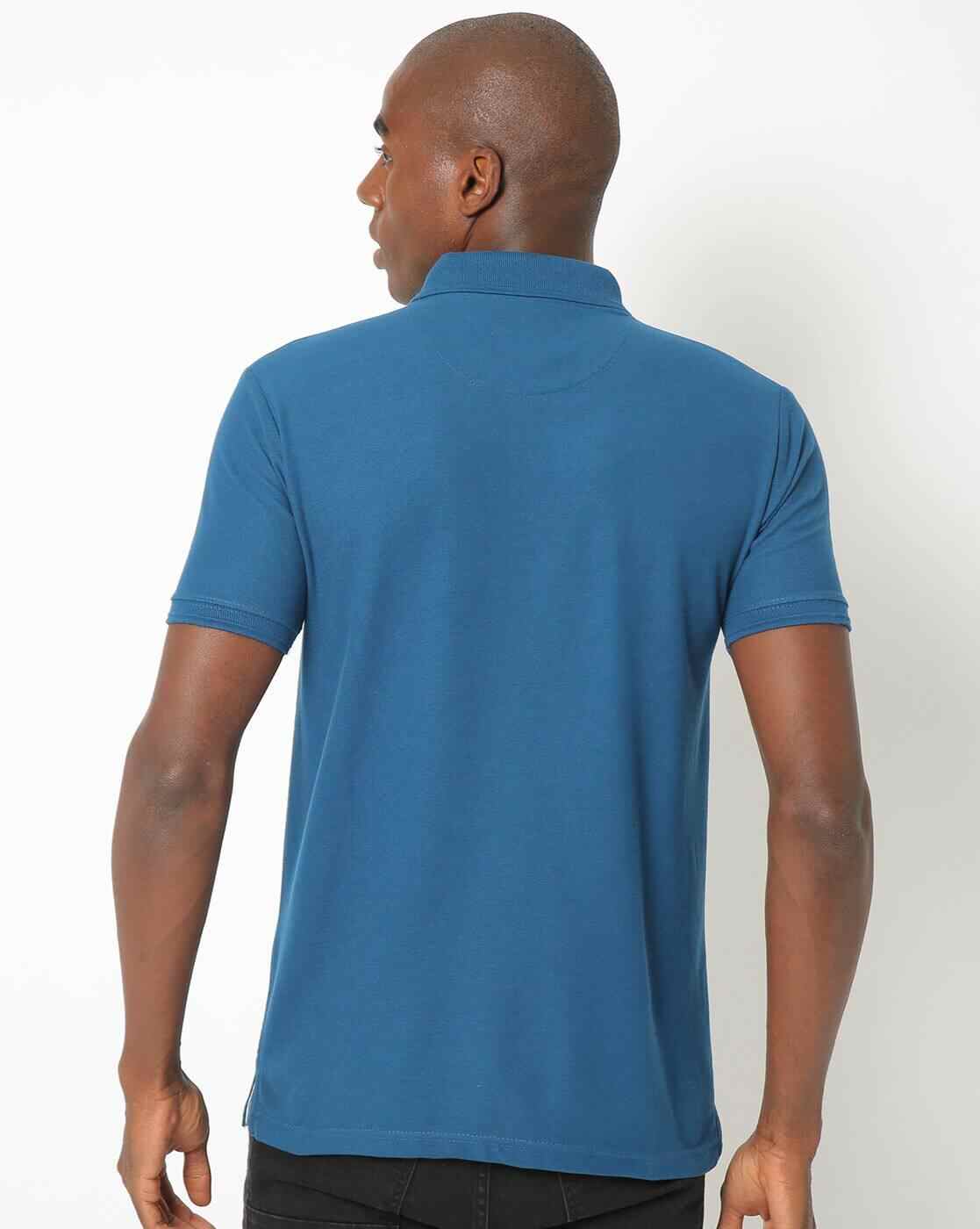 DUKE | Slim Fit Polo T-shirt with Vented Hemline|2