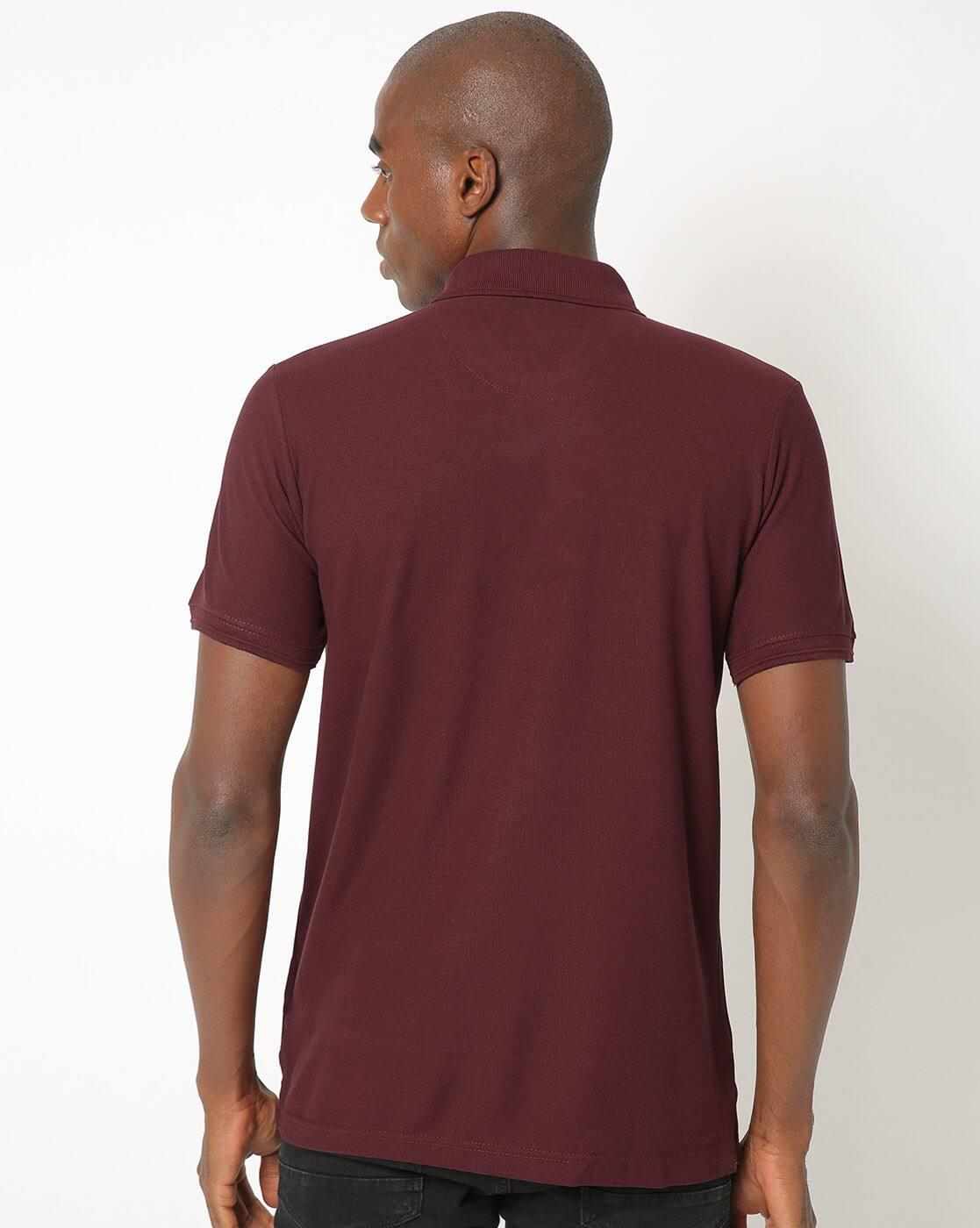 DUKE | Slim Fit Polo T-shirt with Vented Hemline|2