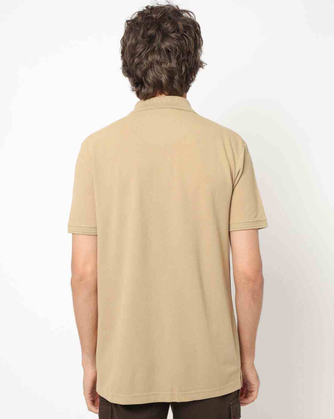 DUKE | Solid Pocket Polo T-shirt|2