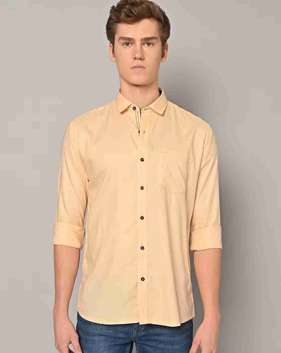 DUKE | Men Slim Fit Shirt with Patch Pocket|1