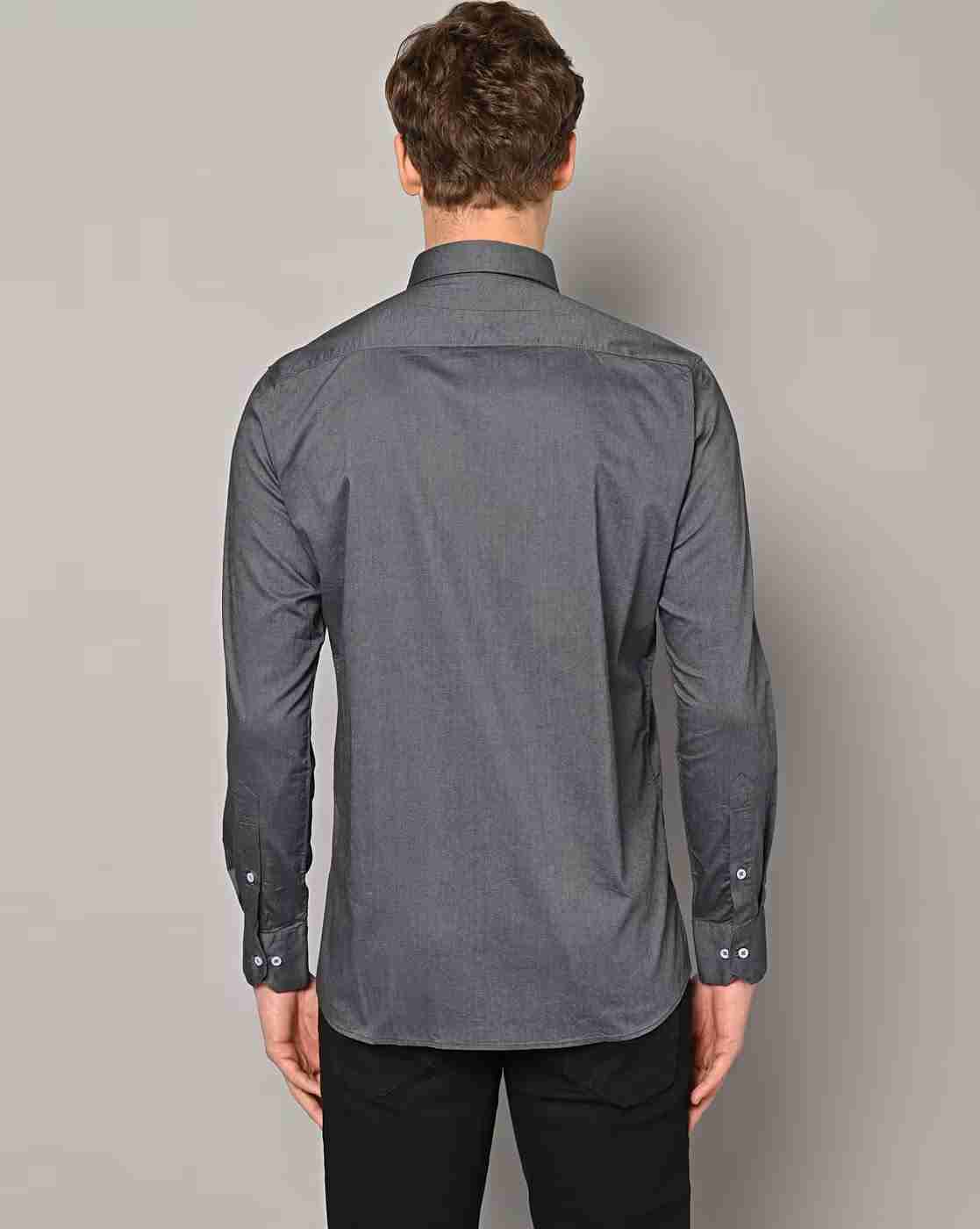 DUKE | Men Slim Fit Shirt with Patch Pocket|2