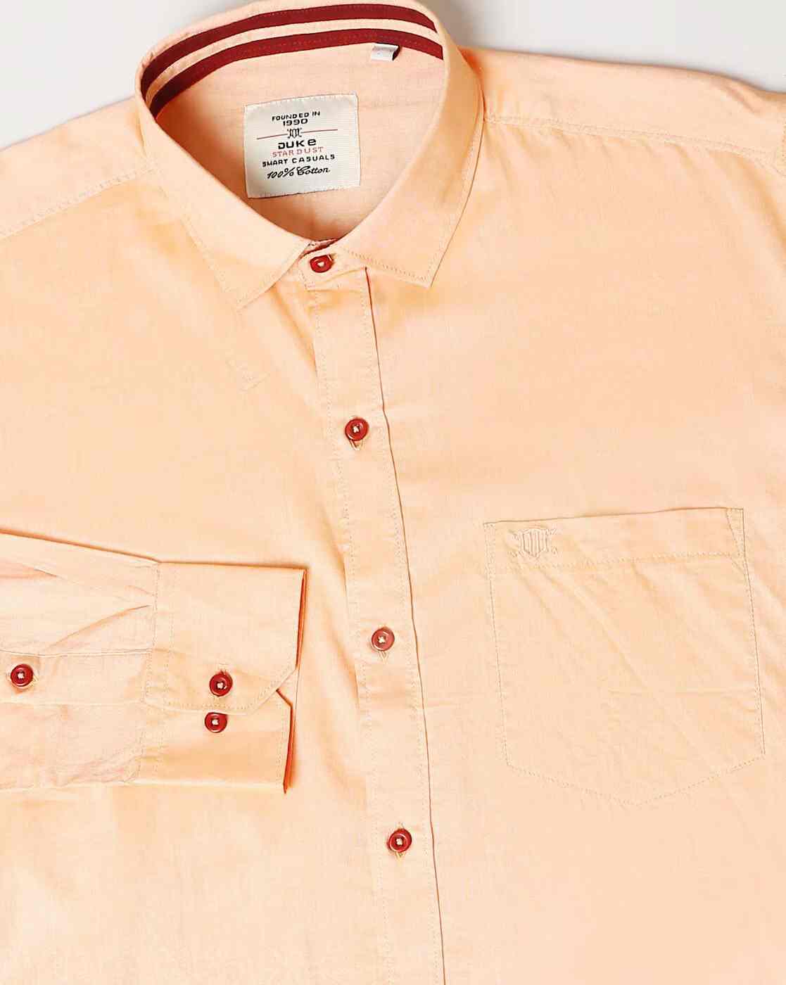DUKE | Men Slim Fit Shirt with Patch Pocket|4