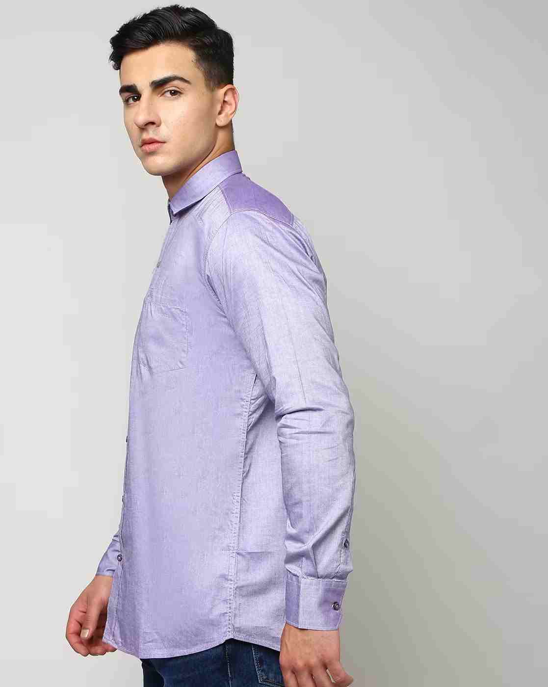 DUKE | Men Slim Fit Shirt with Patch Pocket|1