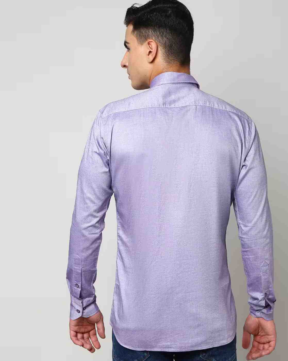 DUKE | Men Slim Fit Shirt with Patch Pocket|2