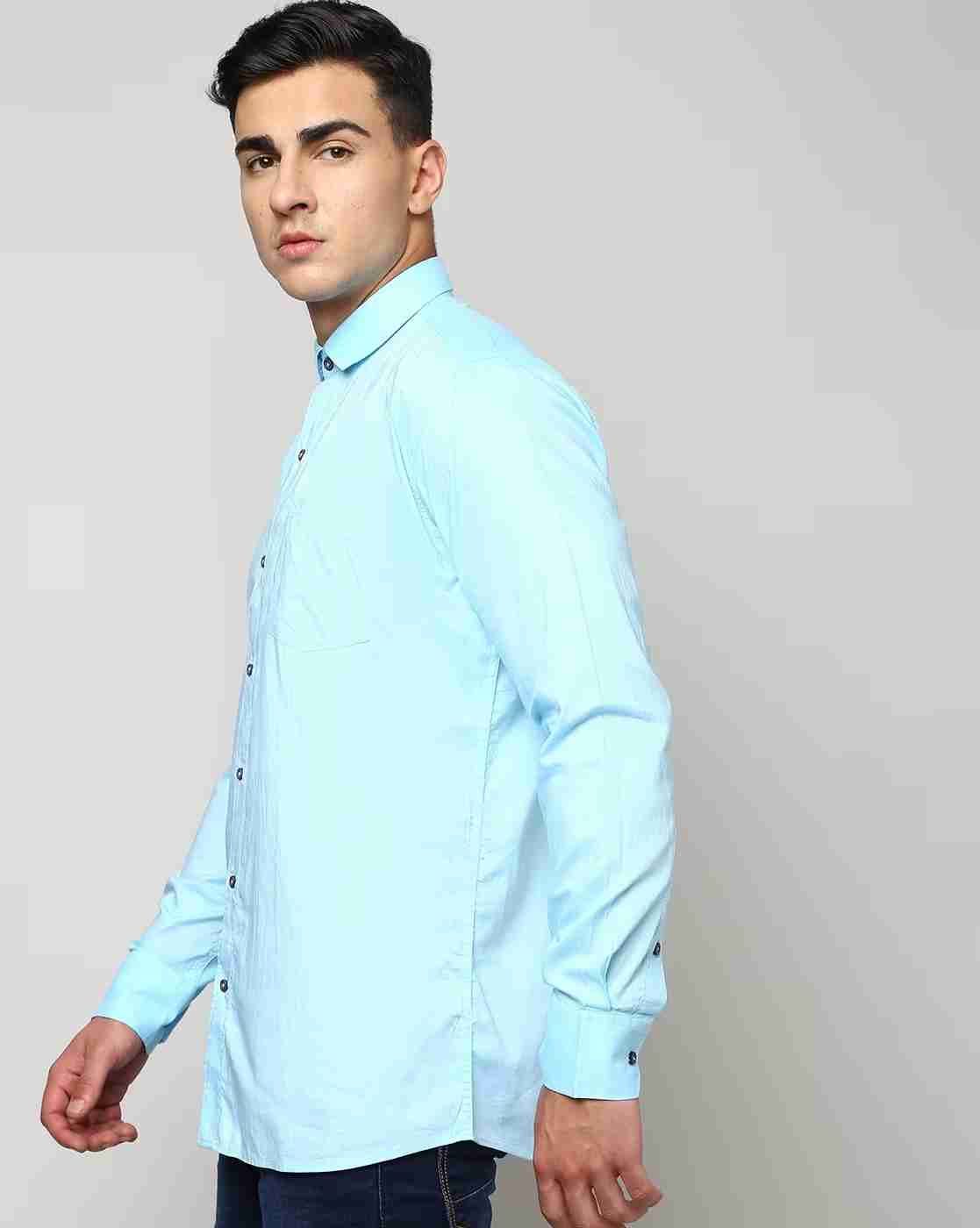 DUKE | Men Slim Fit Shirt with Patch Pocket|1