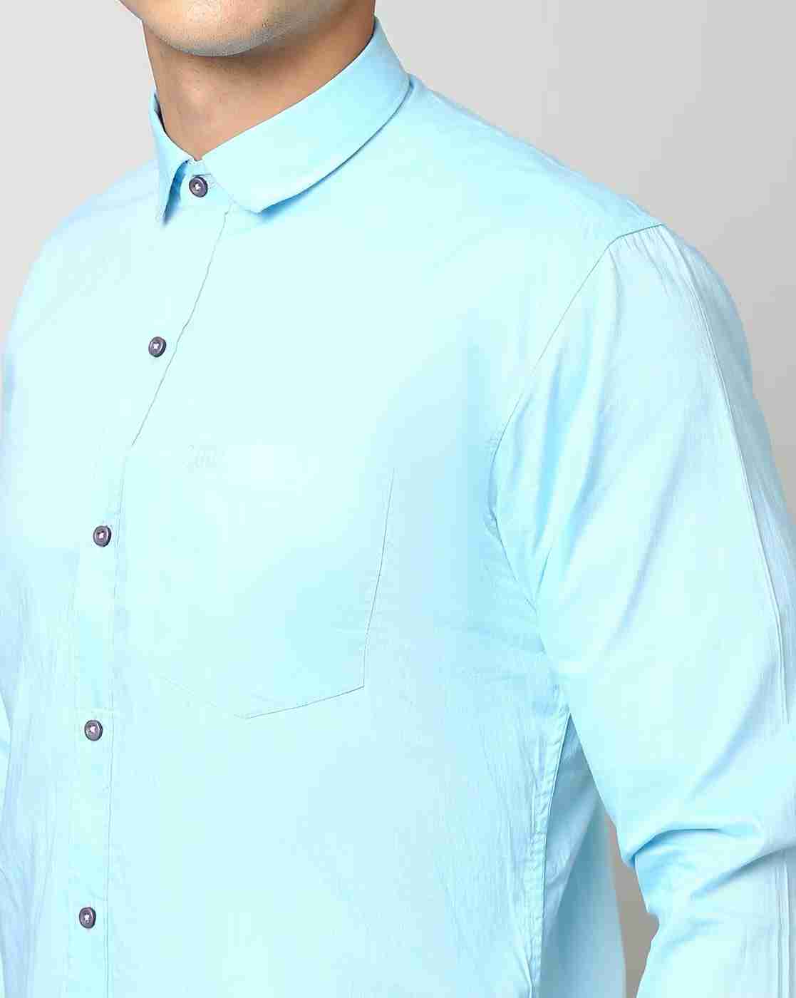 DUKE | Men Slim Fit Shirt with Patch Pocket|3