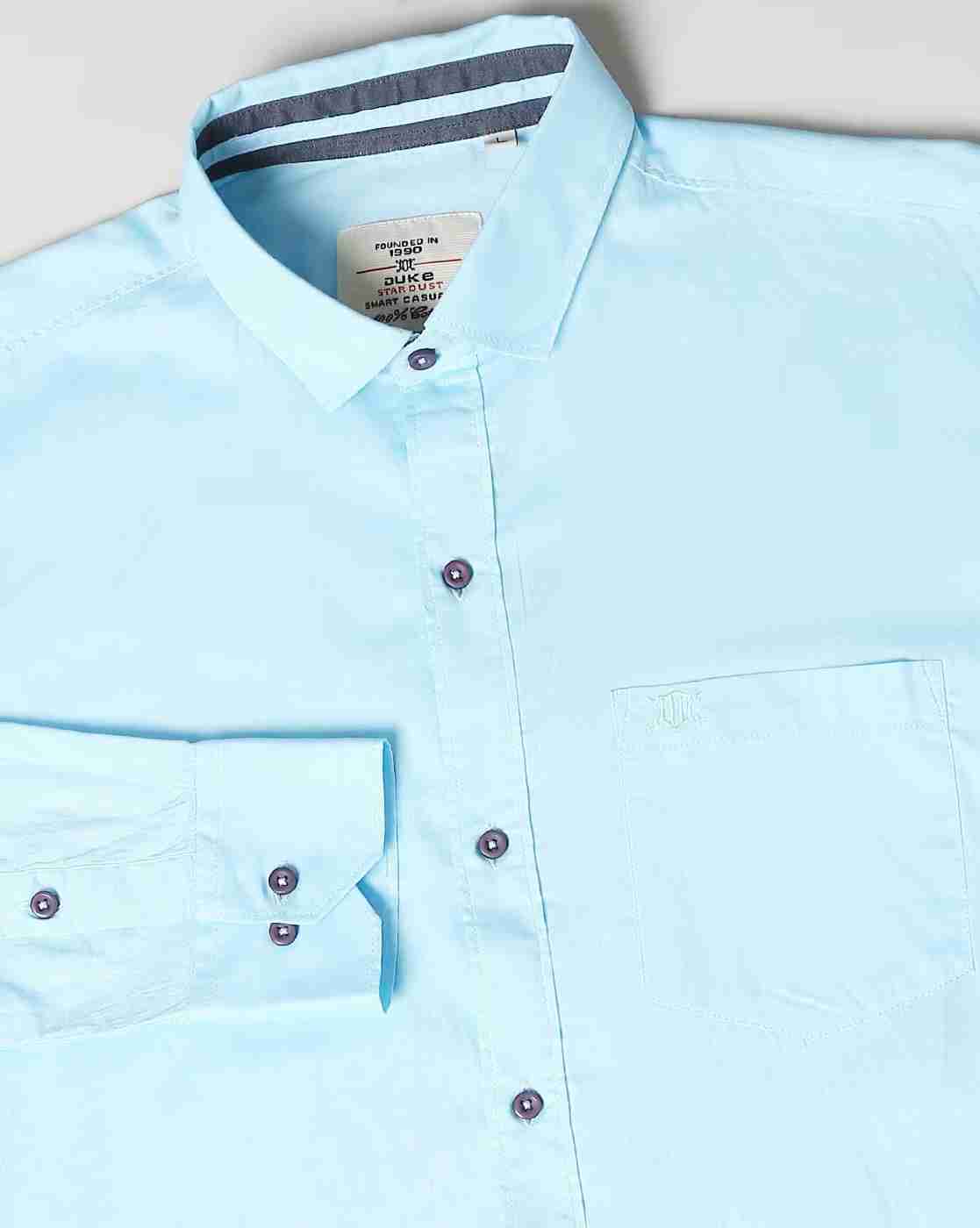 DUKE | Men Slim Fit Shirt with Patch Pocket|4