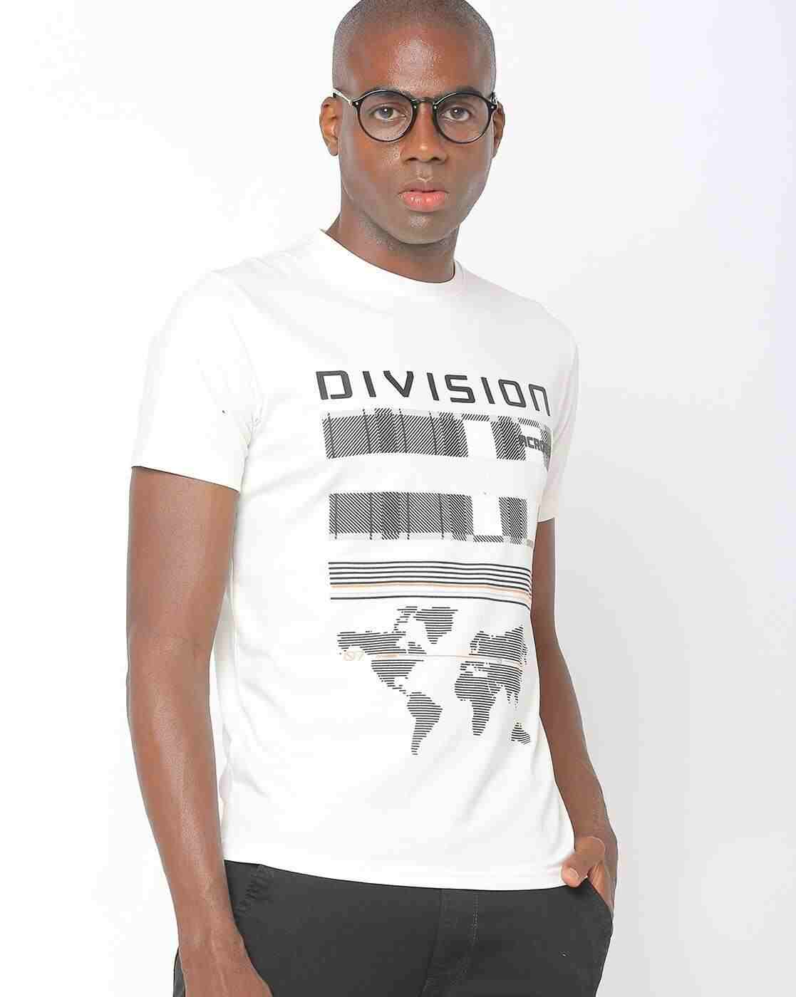 DUKE | Graphic Print Slim Fit Crew-Neck T-shirt|0