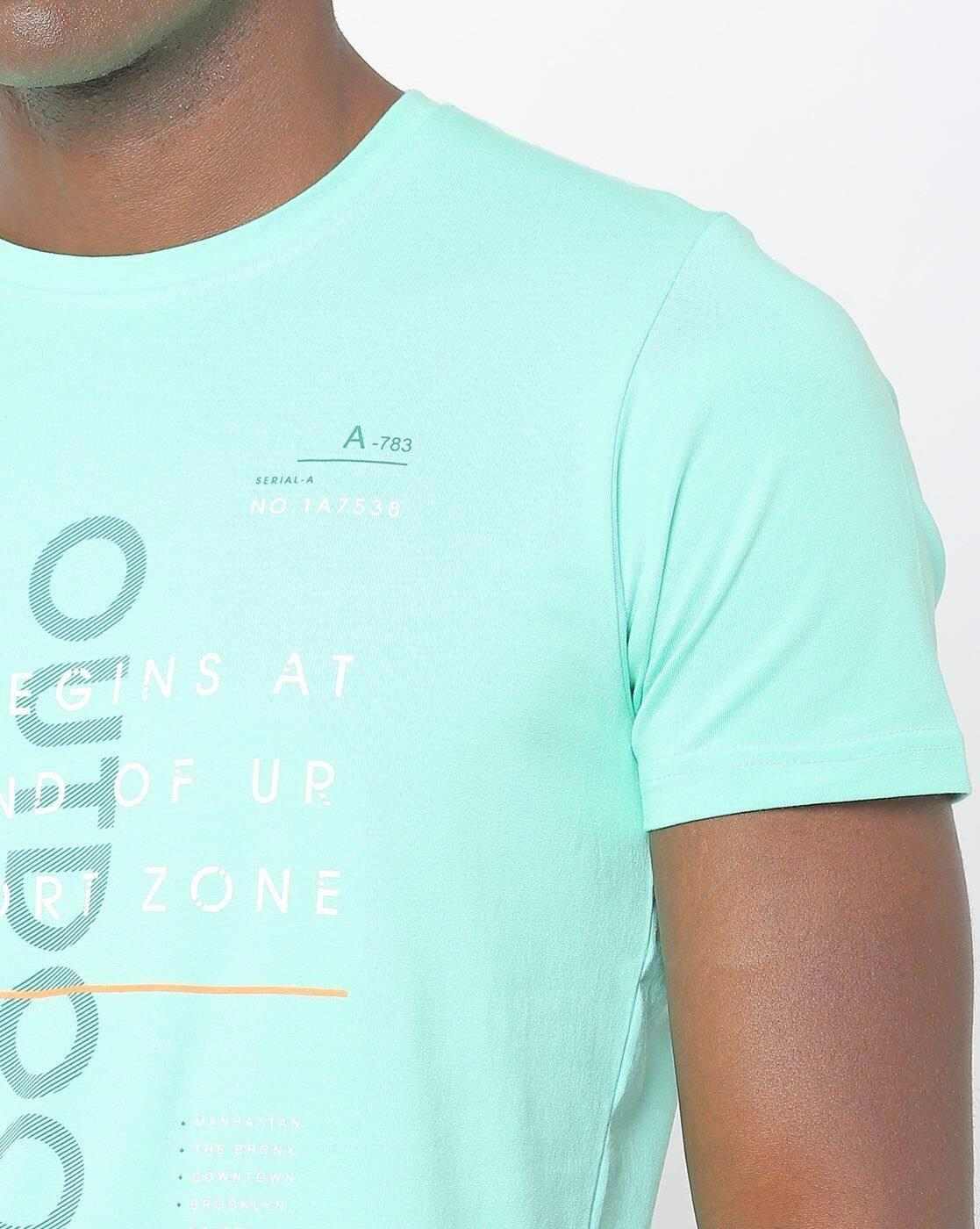 DUKE | Typographic Print Slim Fit Crew-Neck T-shirt|3