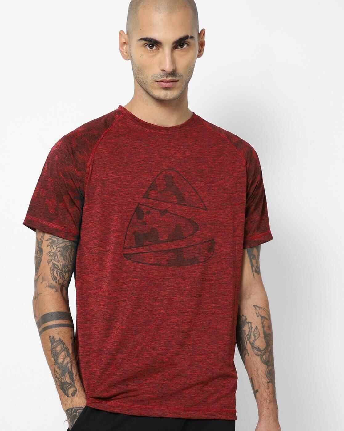 DUKE | Logo Print Slim Fit Crew-Neck T-shirt|0